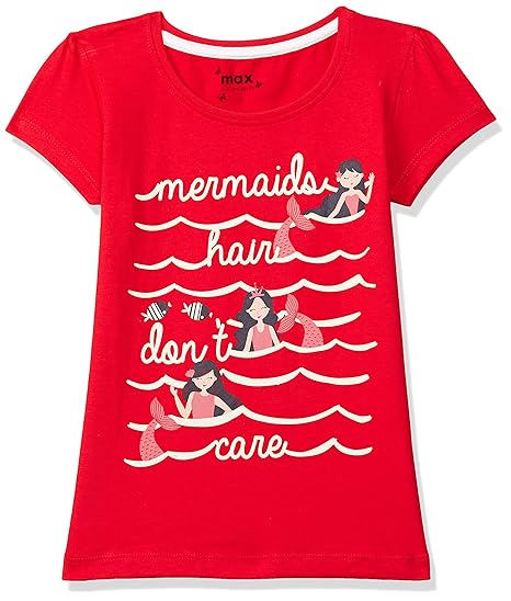 Max Girls Regular Fit T-Shirt