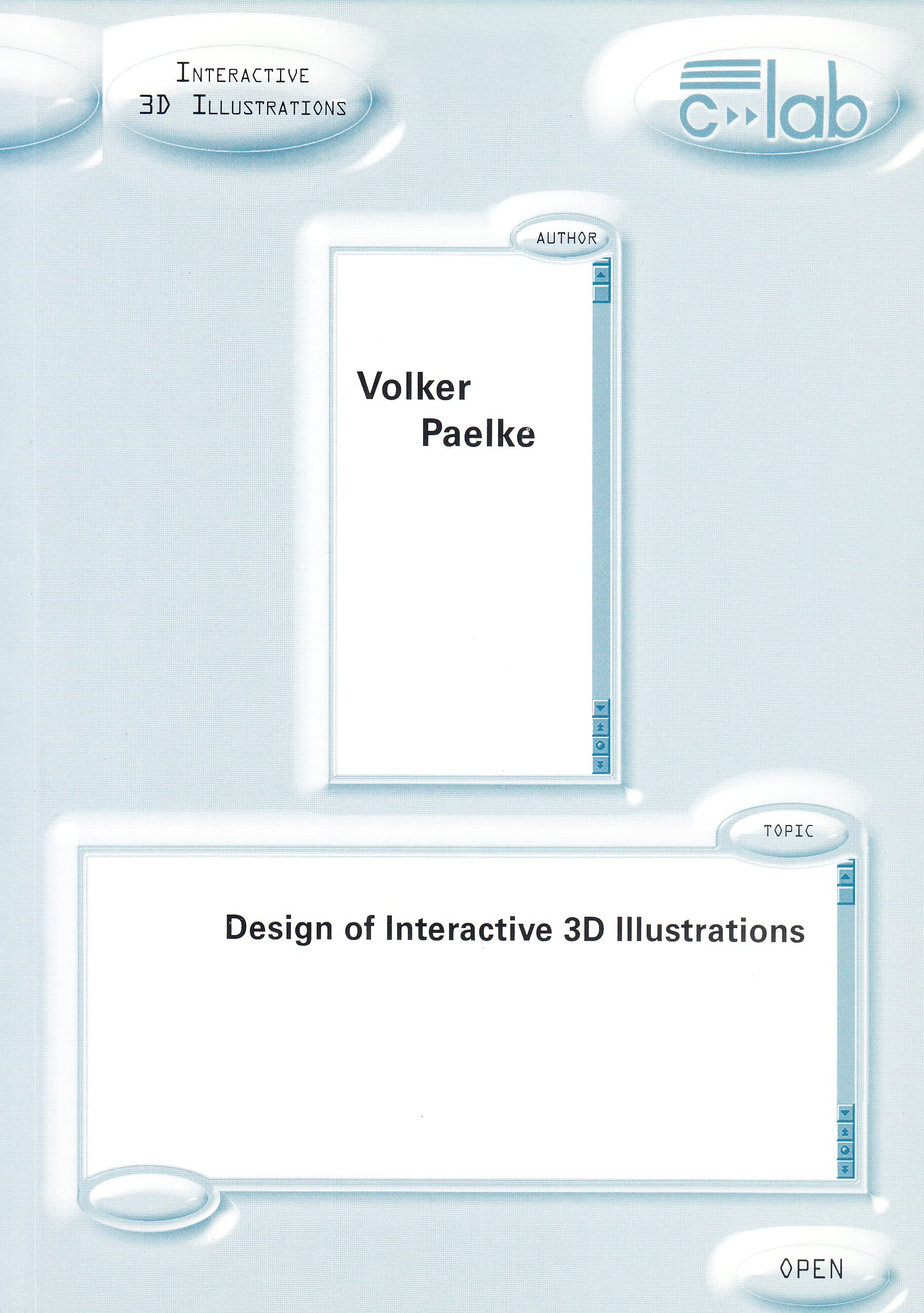 Design of Interactive 3D Illustrations (C-LAB Publication)