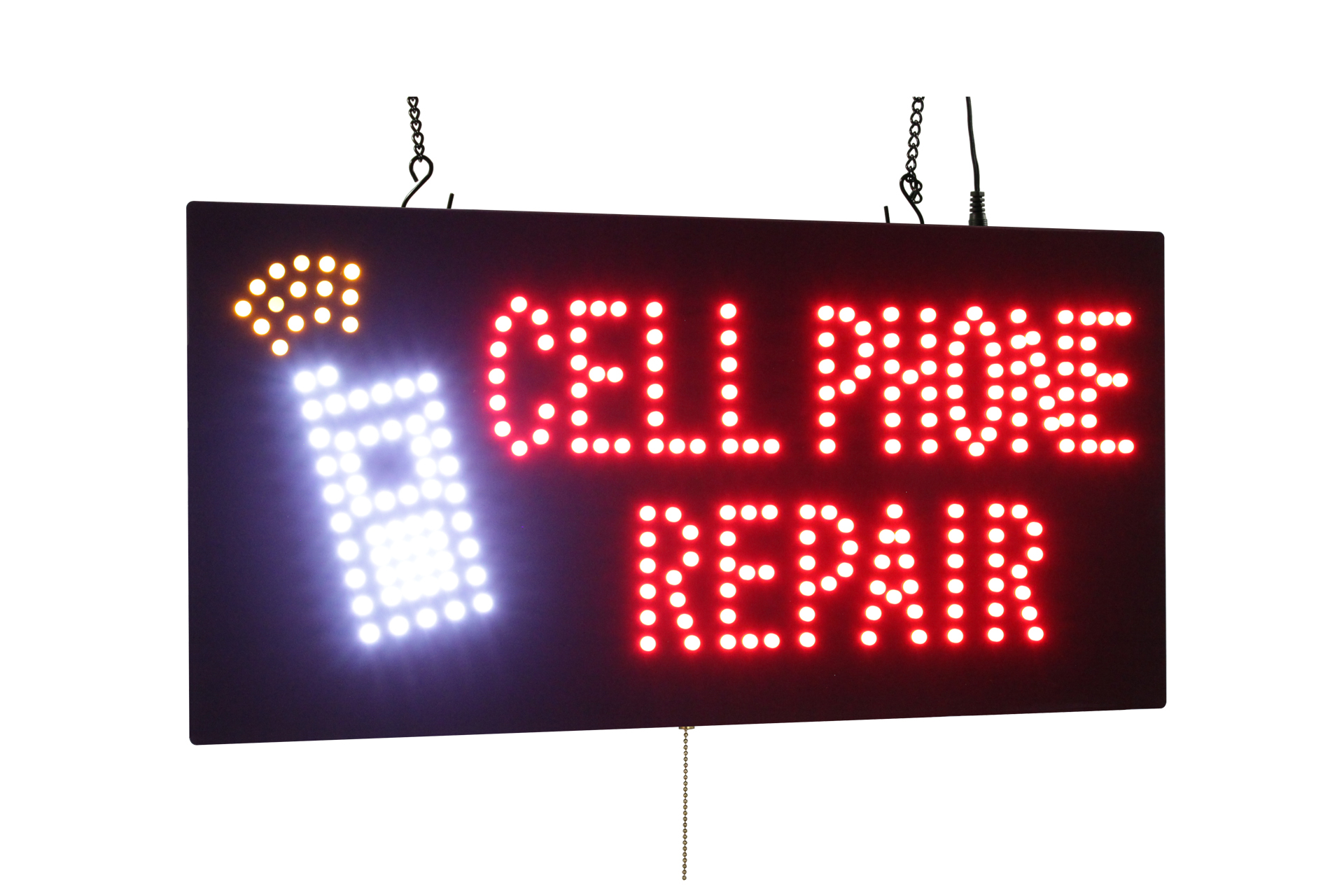 Watch Cell Phone Repair Sign, TOPKING, Signage, LED, Neon, Open, Store ...