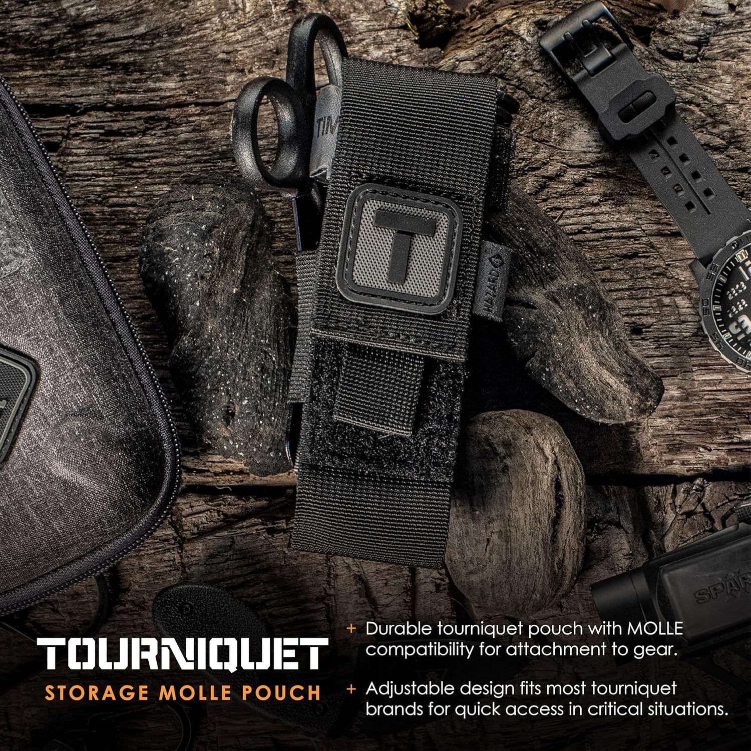Hazard 4 Tourniquet Storage/Molle Medical Pouch