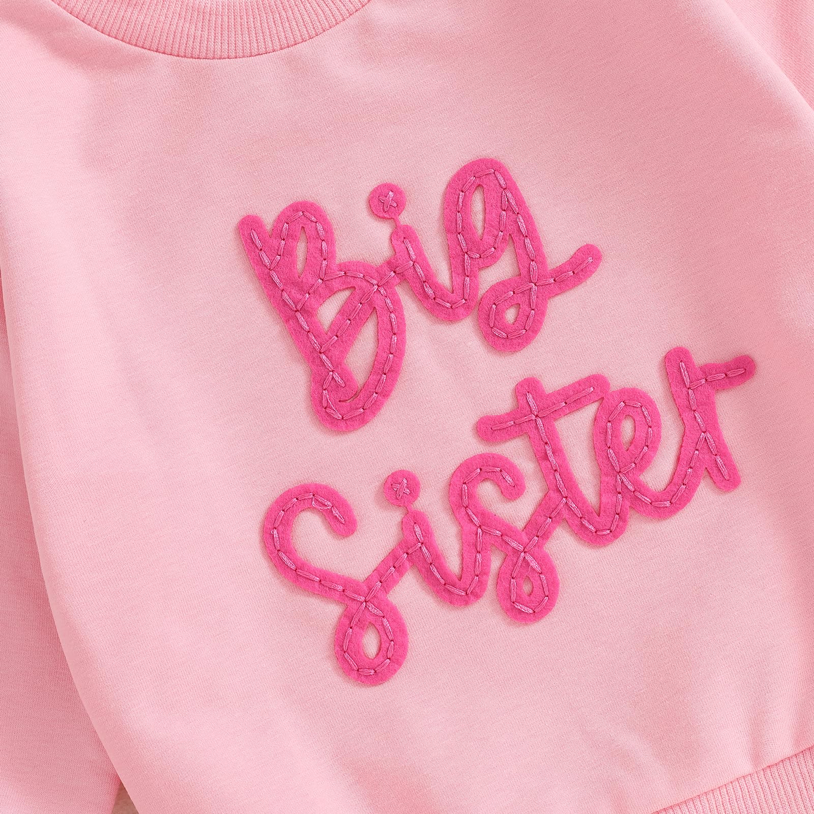 Big Sister Maglione Felpa Manica Lunga T Shirt Top Bambino Ragazza Primavera Autunno Vestiti