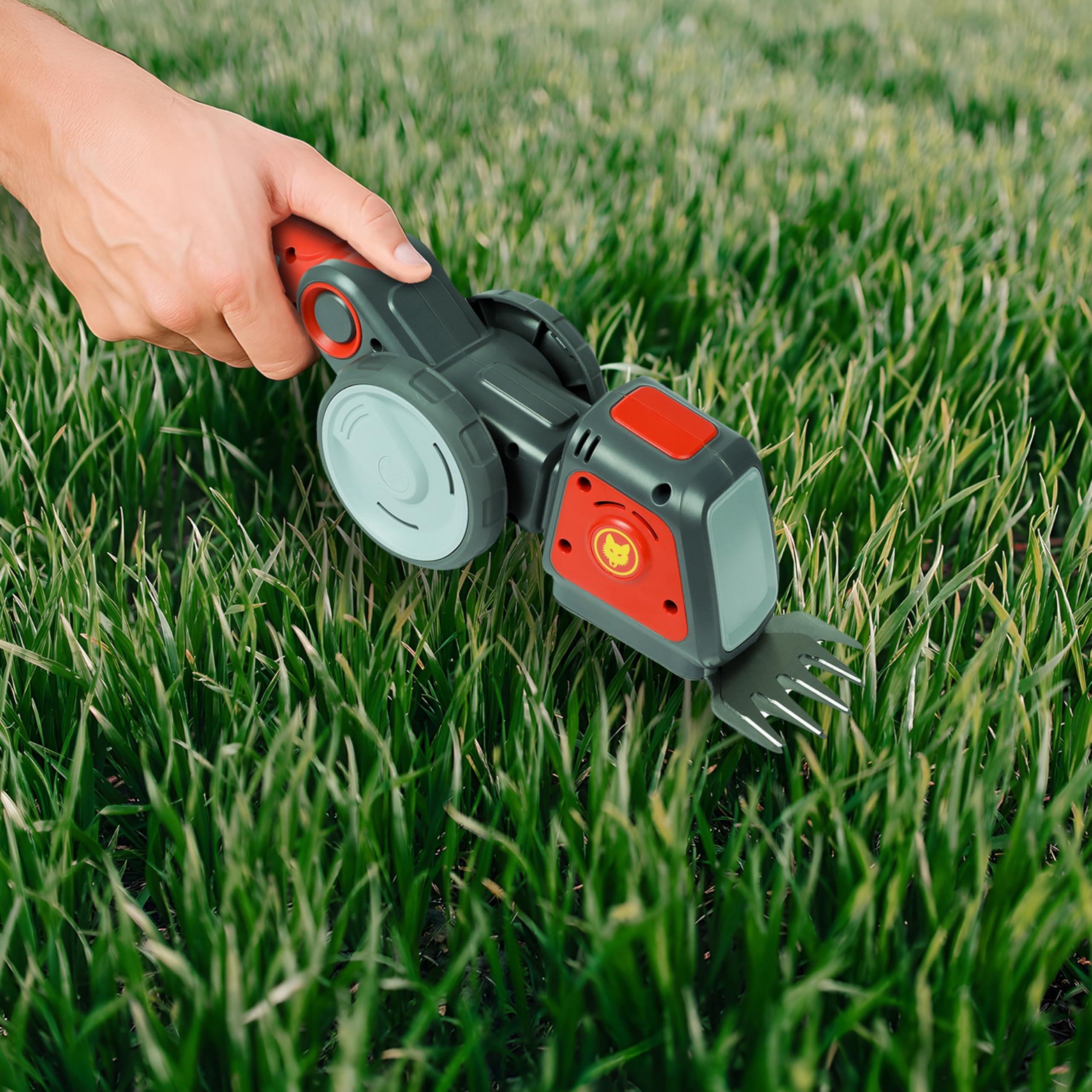 WOLF Garten WOLF Garten WOLF-Garten | e-Multi-Star™ Grasschere GS 10 eM; Mit drehbarem Messer für eine präzise Kantenbearbeitung und für unebenes Gelände geeignet; 72AMG1-1650
