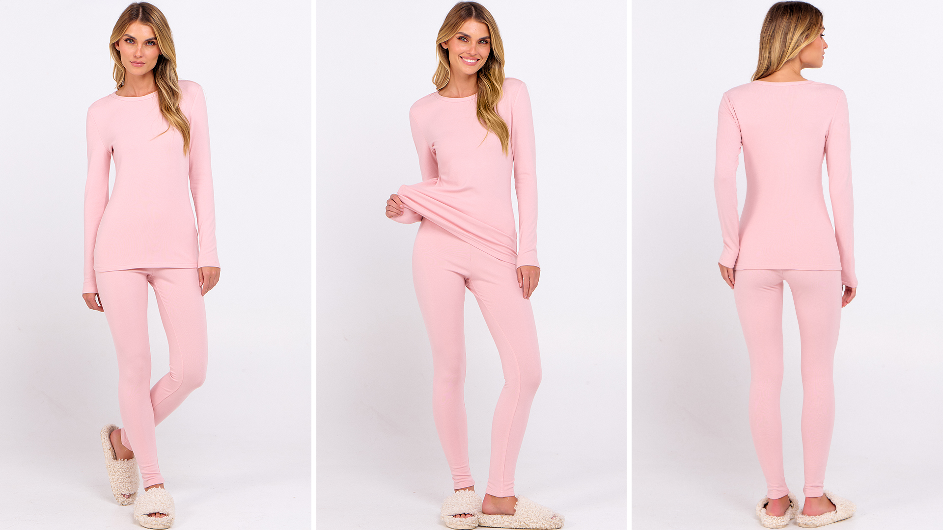 ANRABESS Thermal Underwear for Women Long Johns Base Layer Sets