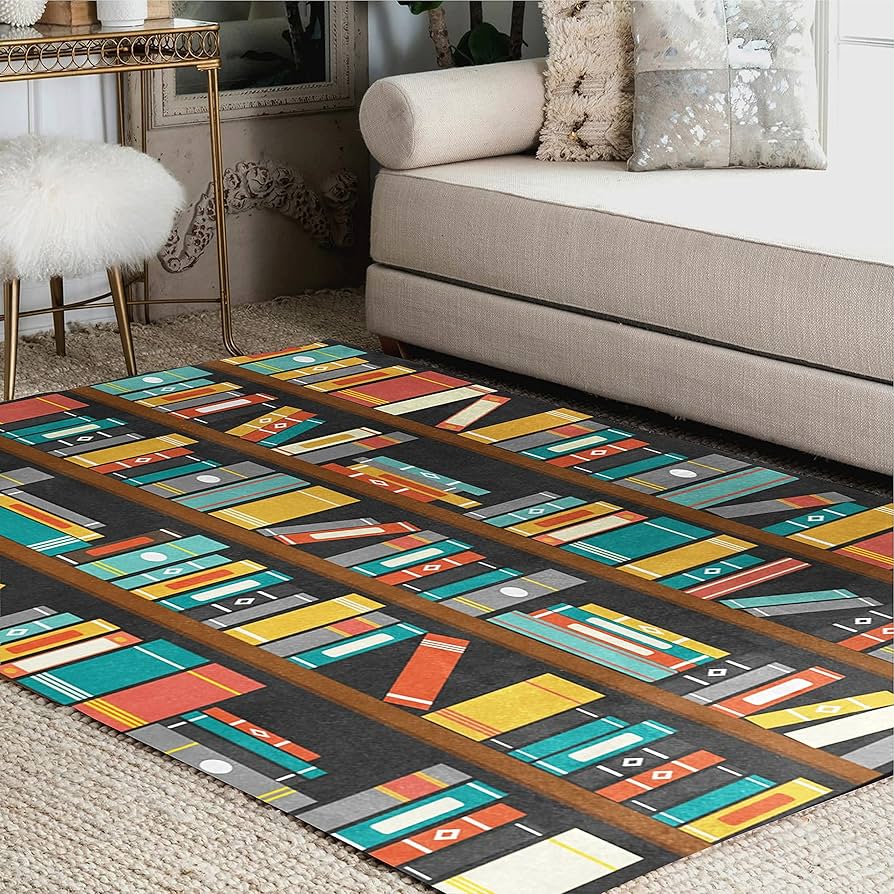 JOURNALSTANDARDFURNITURE SAFIRUG 120×160 Amazon.com: RUGSURE Washable Area Rug - 1/6 Thick - Stain