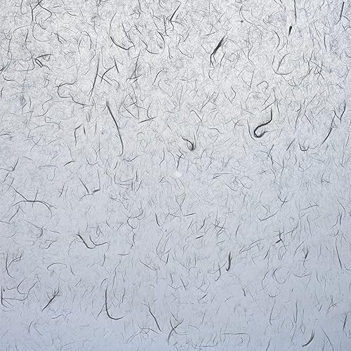 Miniatura 4 de Rollo de papel de morera tradicional coreano HanJi con textura de fibra natural UnYong-Ji Blanco 21.3 "x 787.4"