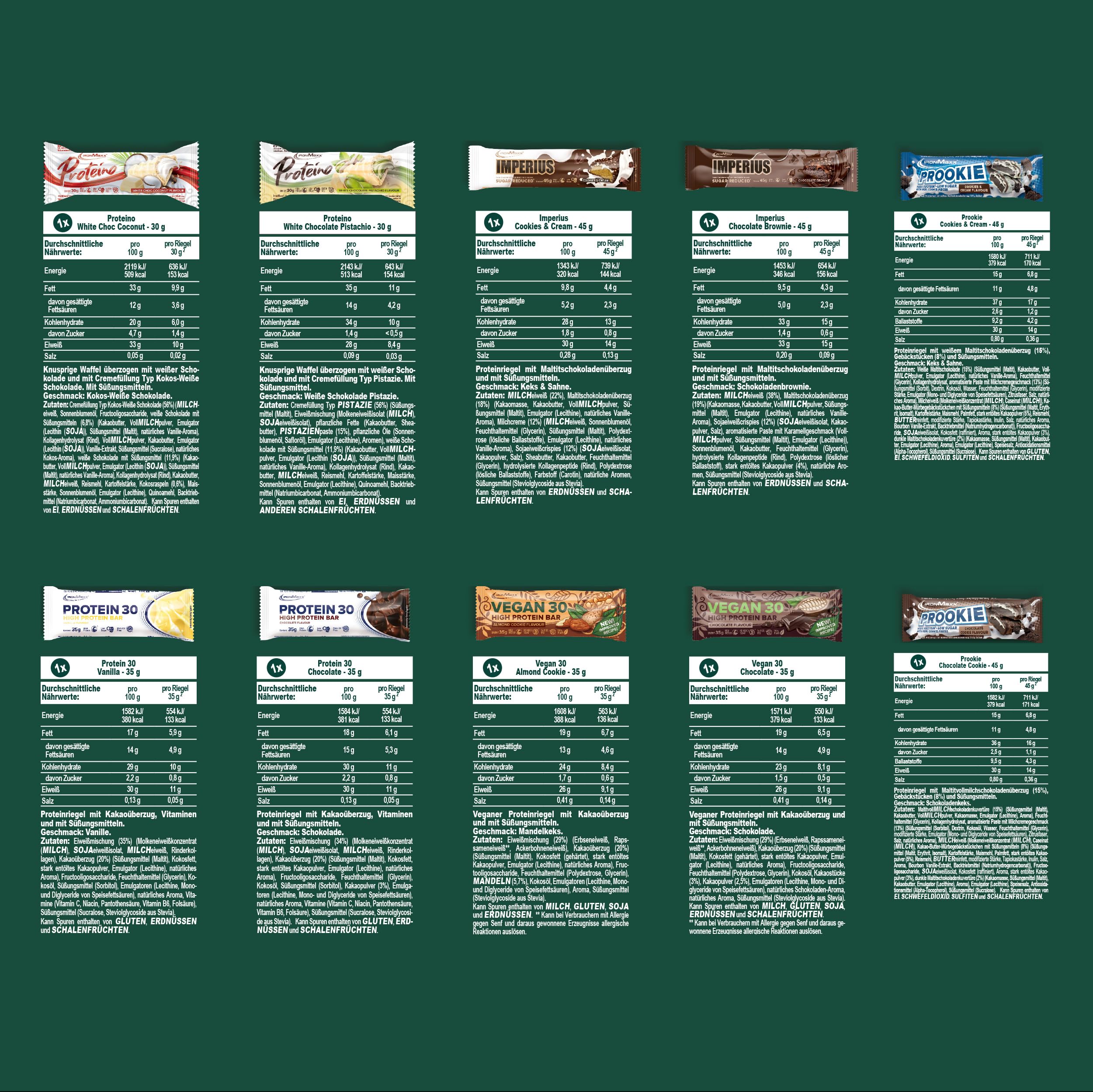 IronMaxx Protein Adventskalender 2025 | 24 sportliche Überraschungen für Fitness-Fans | High Protein Riegel, Shakes & mehr | Limitierte Fitness-Geschenkidee