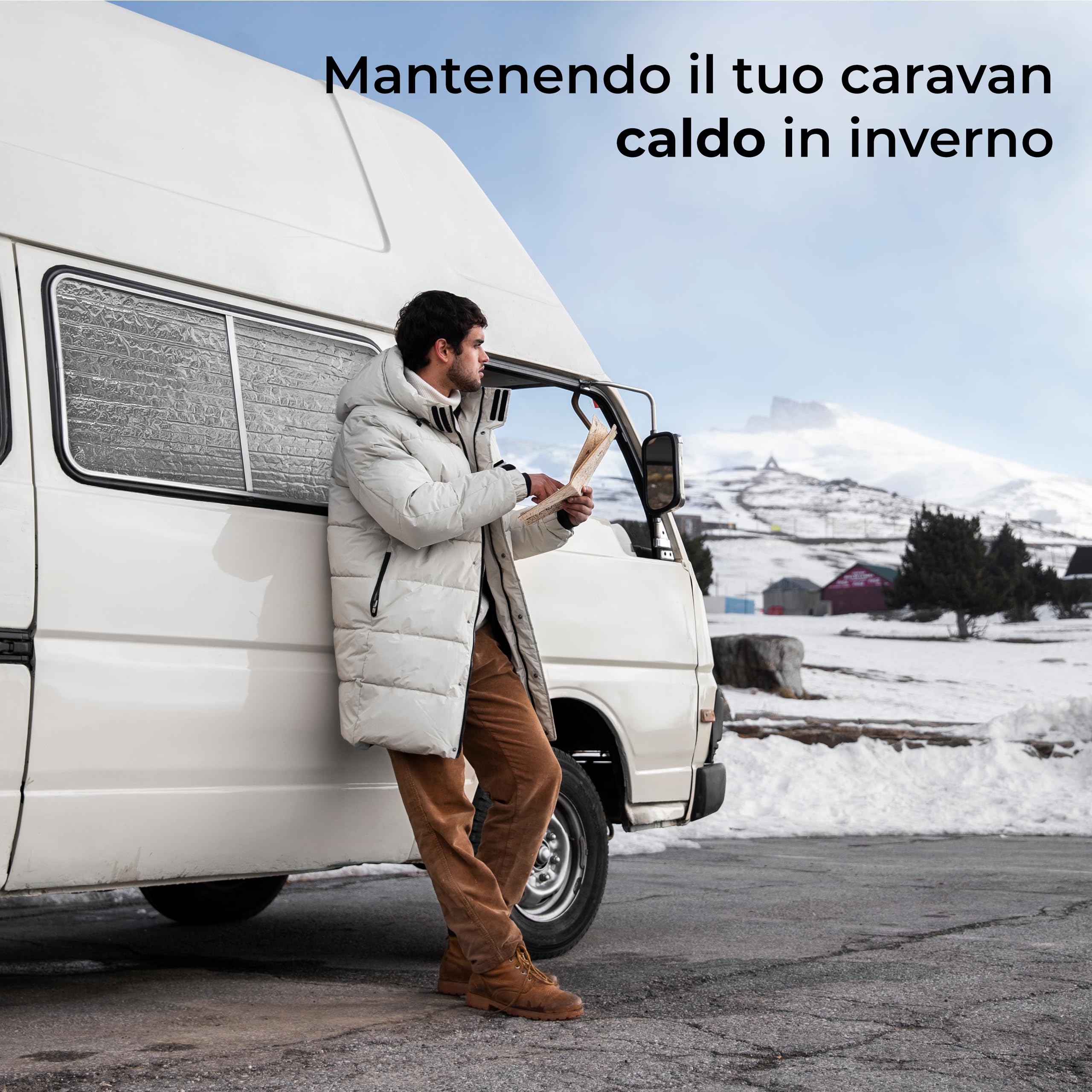 Isolante termico riflettente in alluminio e bolle triplo strato 1 x 20 m (20 m²) | Finestre, Radiatori, Cassetto Persiane, Porte, Camper, Mansarda, Uso Industriale, Alloggiamenti