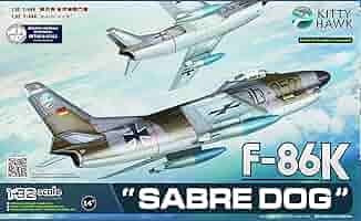 （限定価格）F-86K \"SABRE DOG\" 1/32スケール 最後1点 F-86K Sabre Dog (Plastic model) - HobbySearch Military Model