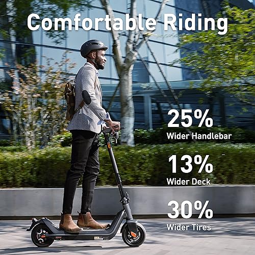 Miniatura 3 de NIU Electric Scooter for Adults 500W-900W Max Power. 15-41 Miles Long Range Self-HealingTubeless Tires, Portable & Folding, UL Certified