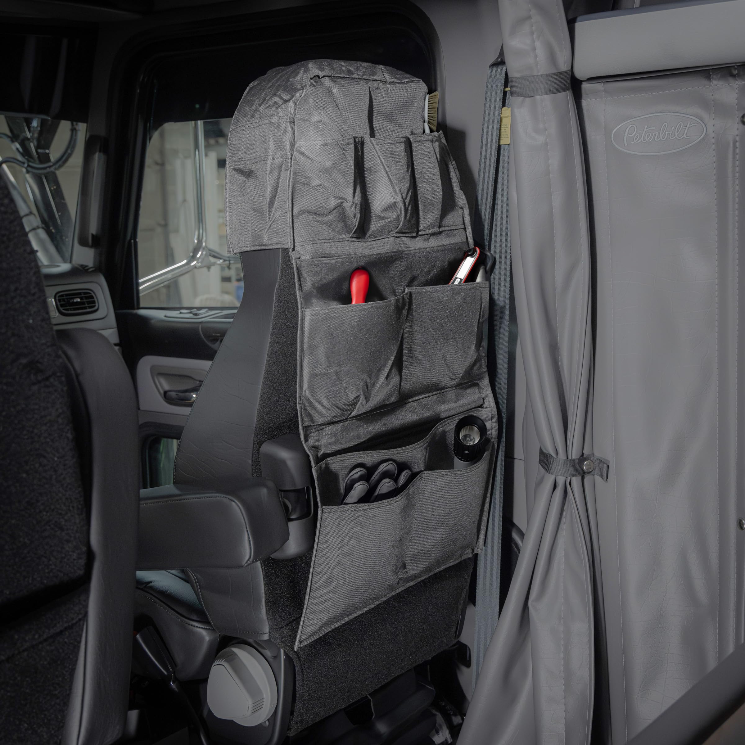 RoadPro RPSB-14BK Organizer - oparcie siedzenia - czarny