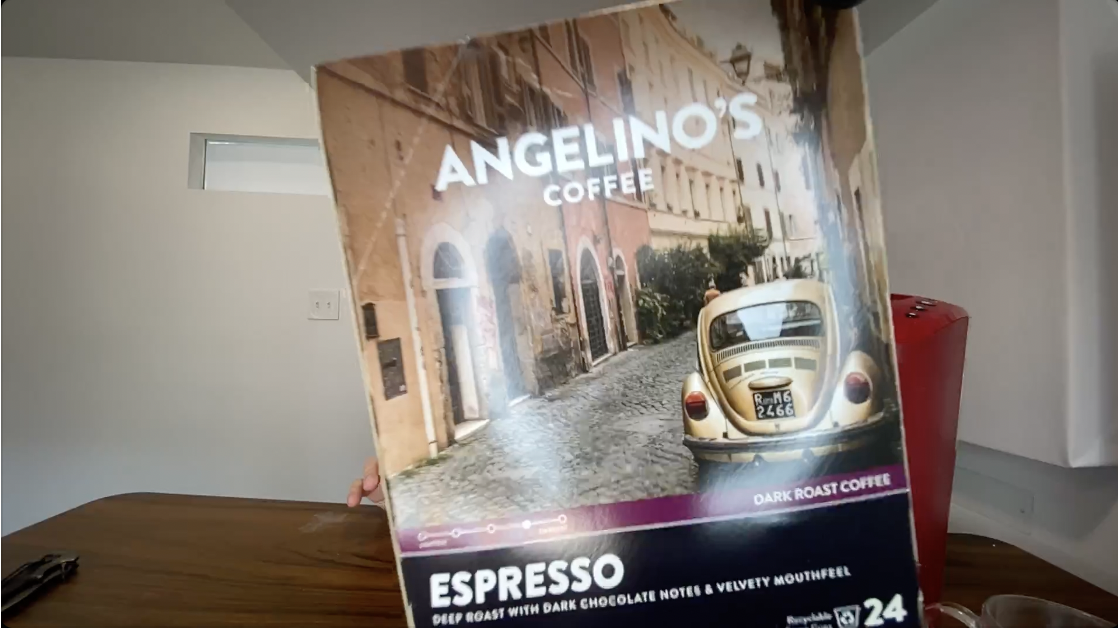 Taste Test Angelino's Dark Roast Espresso Coffee K-Cup