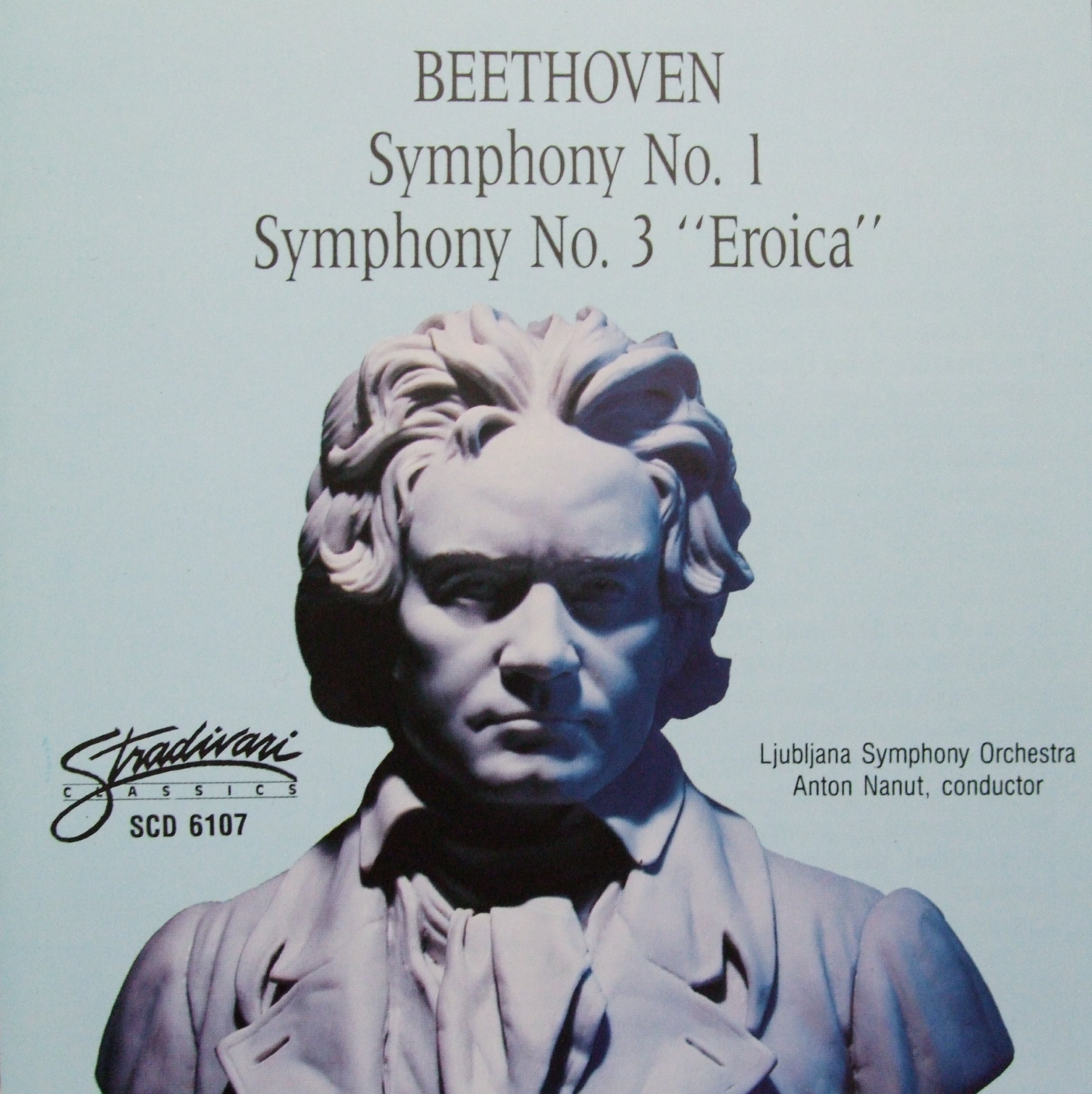 Beethoven: Symphonies 1 & 3 "Eroica" [Audio CD]
