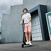 Vista 10 de Segway Ninebot Electric Kick Scooter E2E2 Plus, Up to 15.5 Mi Range, 12.4 and 15.5 MPH Max. Speed, wt 8.1-Inch Tires, Cruise Control - Electric