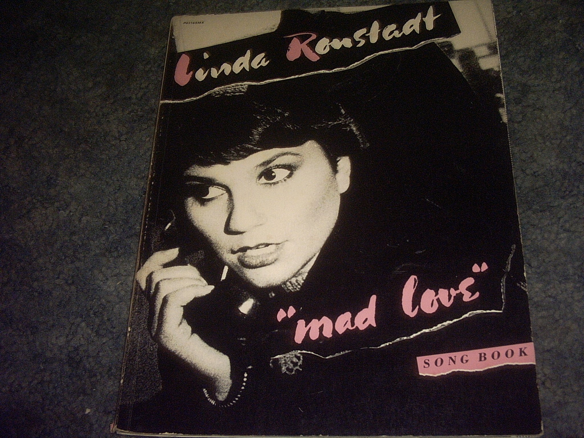 Linda Ronstadt Mad Love Song Book (PIANO/VOCAL/CHORDS)