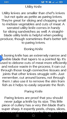 Types Of Kitchen Knives And Their Uses