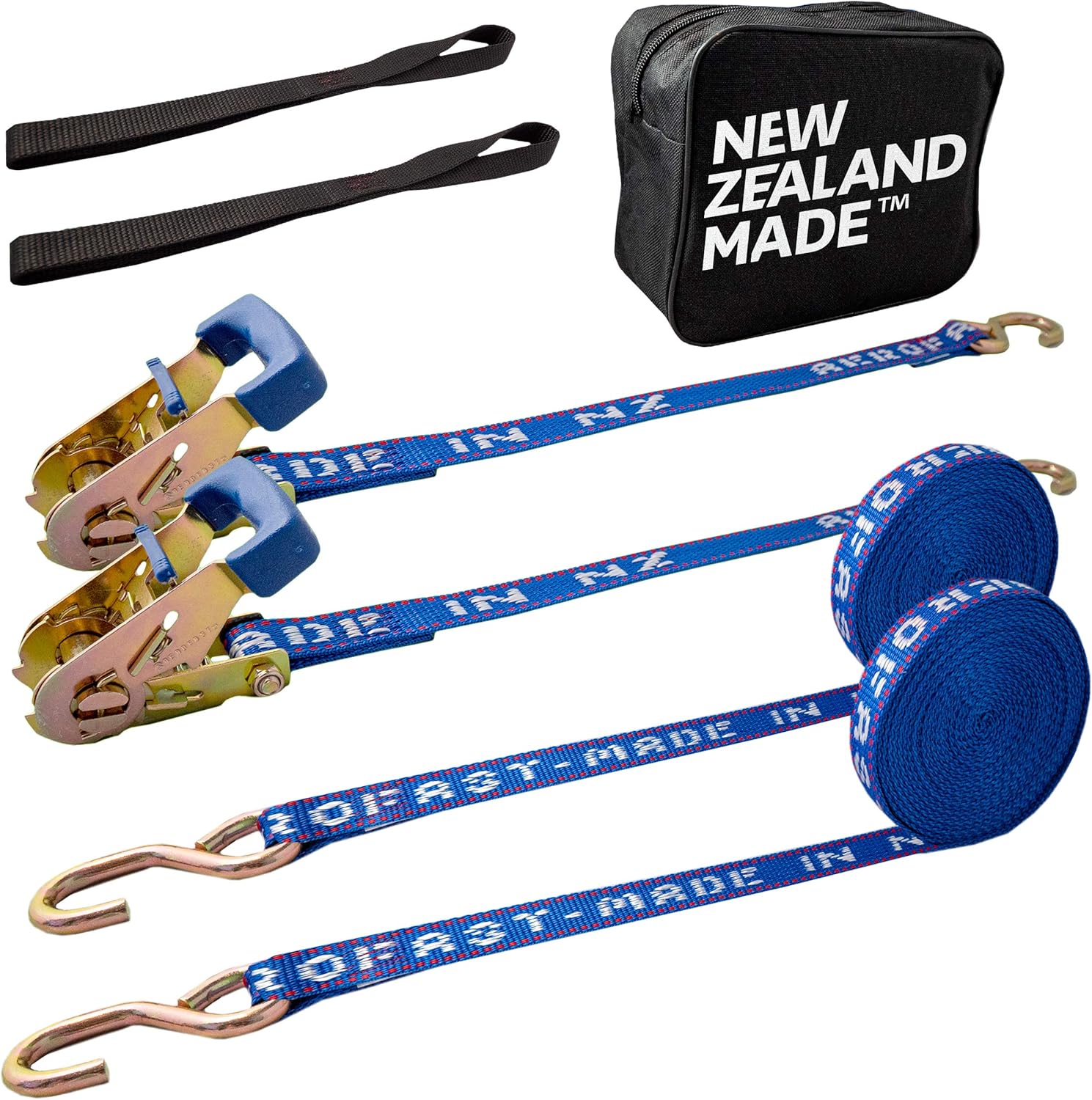 Aerofast Ratchet Strap Tie Down Kit 1" x 20’ Heavy Duty