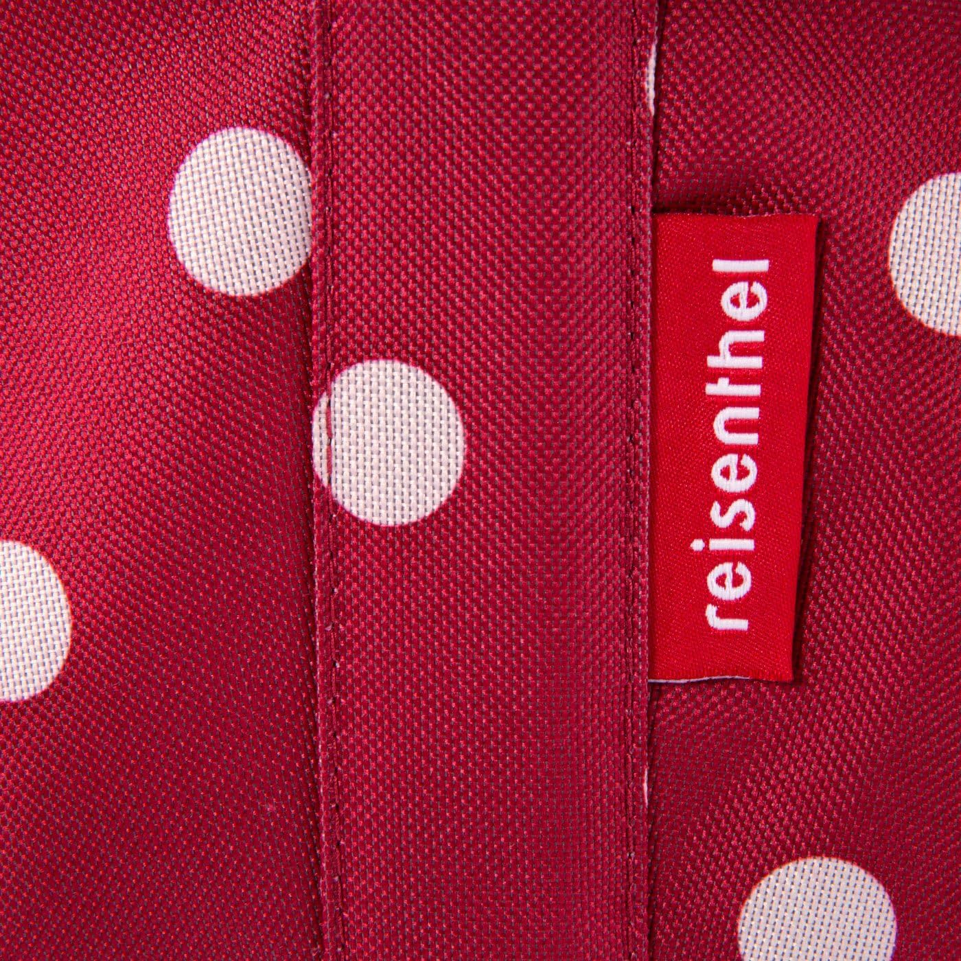 reisenthel Carrybag Fabric Picnic Tote, Ruby Dots