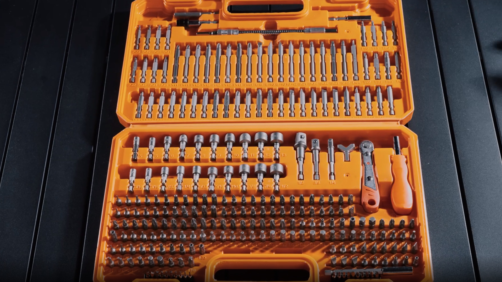 Amartisan 258-Piece Ultimate Screwdriver Bit Set,Chrome Vanadium