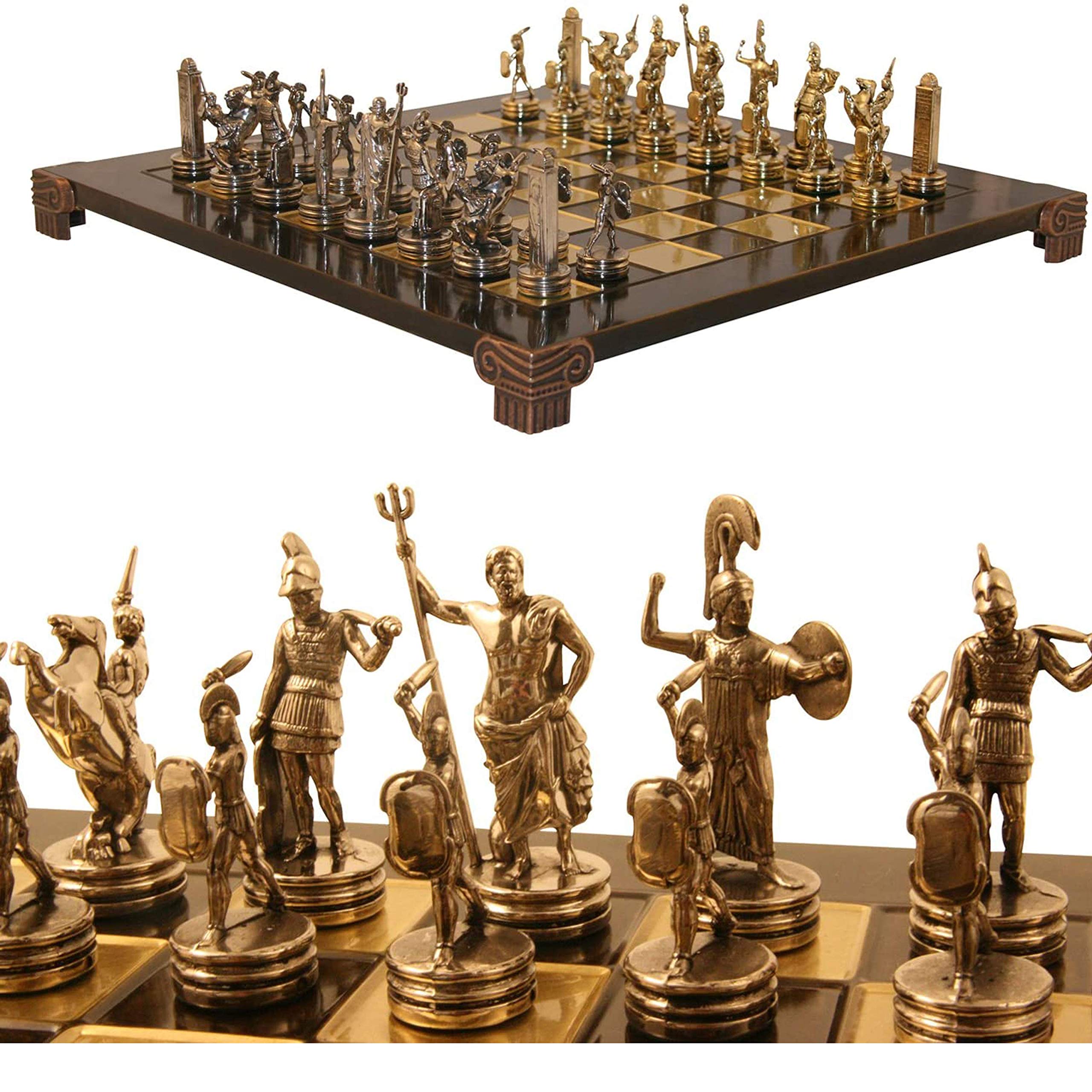 Uber Games Poseidon Chess Set Classic Character Chess Set Chess