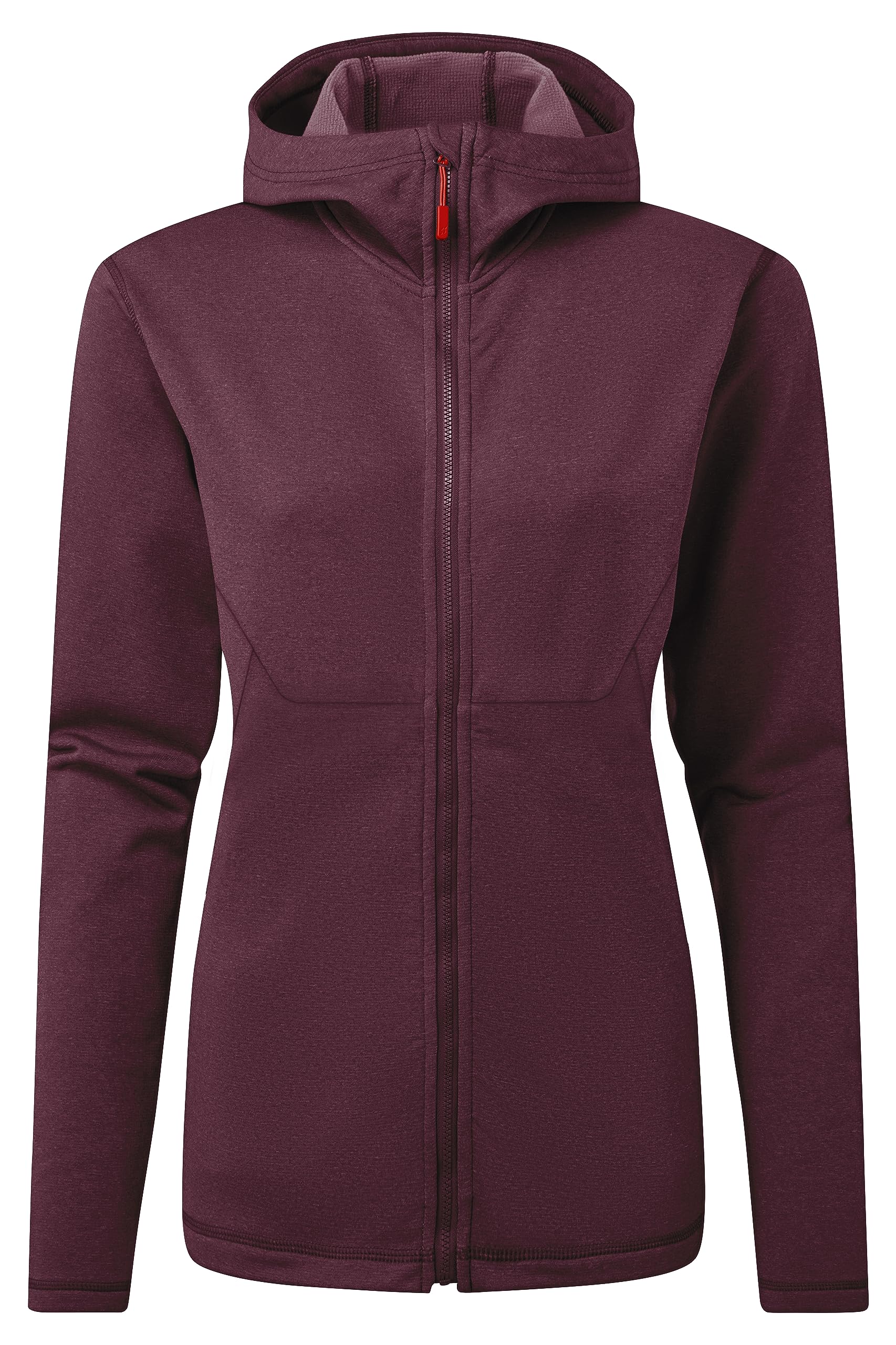 Rab Women's Deep Heather ’S Geon Hoody Fleece Full-Zip For Skiing, Trekking, & Casual Use - 12