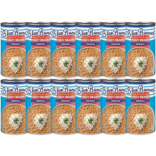 Vista 12 de Blue Runner Frijoles negros estilo crema criolla 16 onzas (paquete de 12)