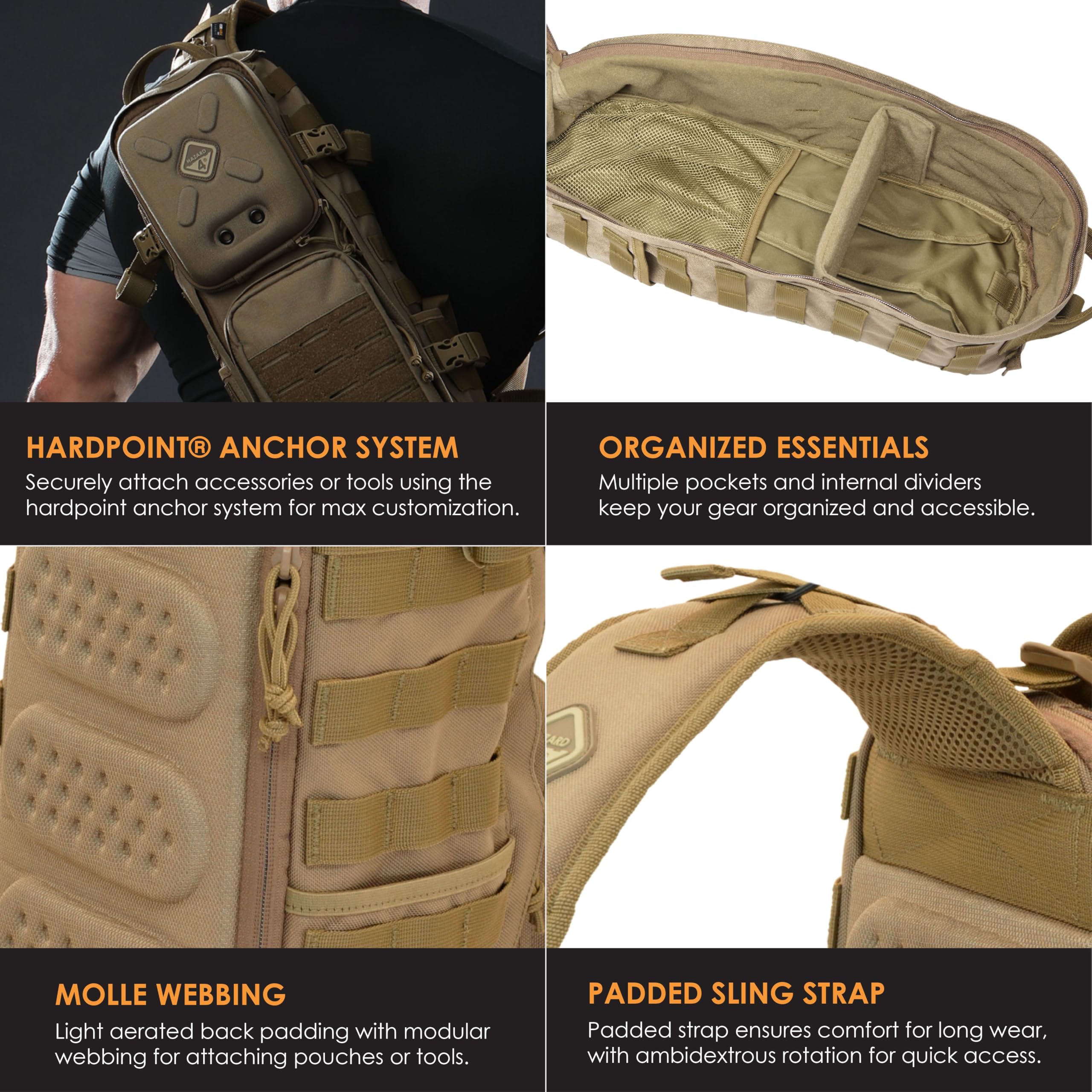 HAZARD 4 Plan-B(TM 17 Hazard go-bag - Mochila con tapa térmica)