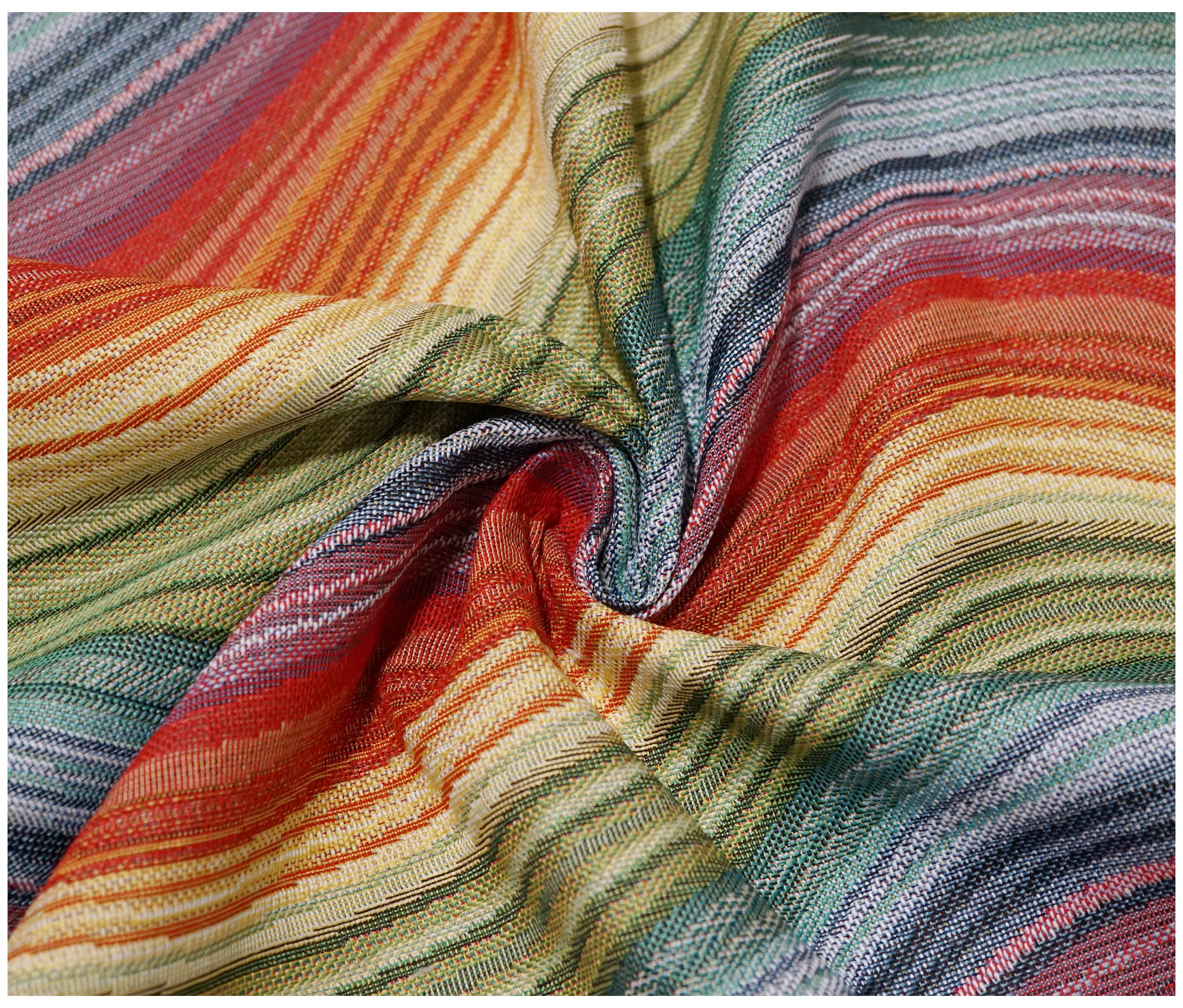 Thefabrictrade Rainbow Luxury Tapestry Woven Curtain Upholstery Fabric Sofa Cushion Durable Material (50 X 140Cm, )
