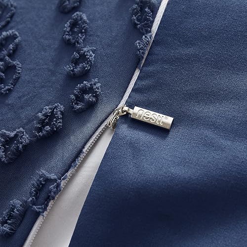 Miniatura 6 de Juego de funda de edredón de 3 piezas con cierre de cremallera, 104 x 90 pulgadas y 2 fundas de almohada