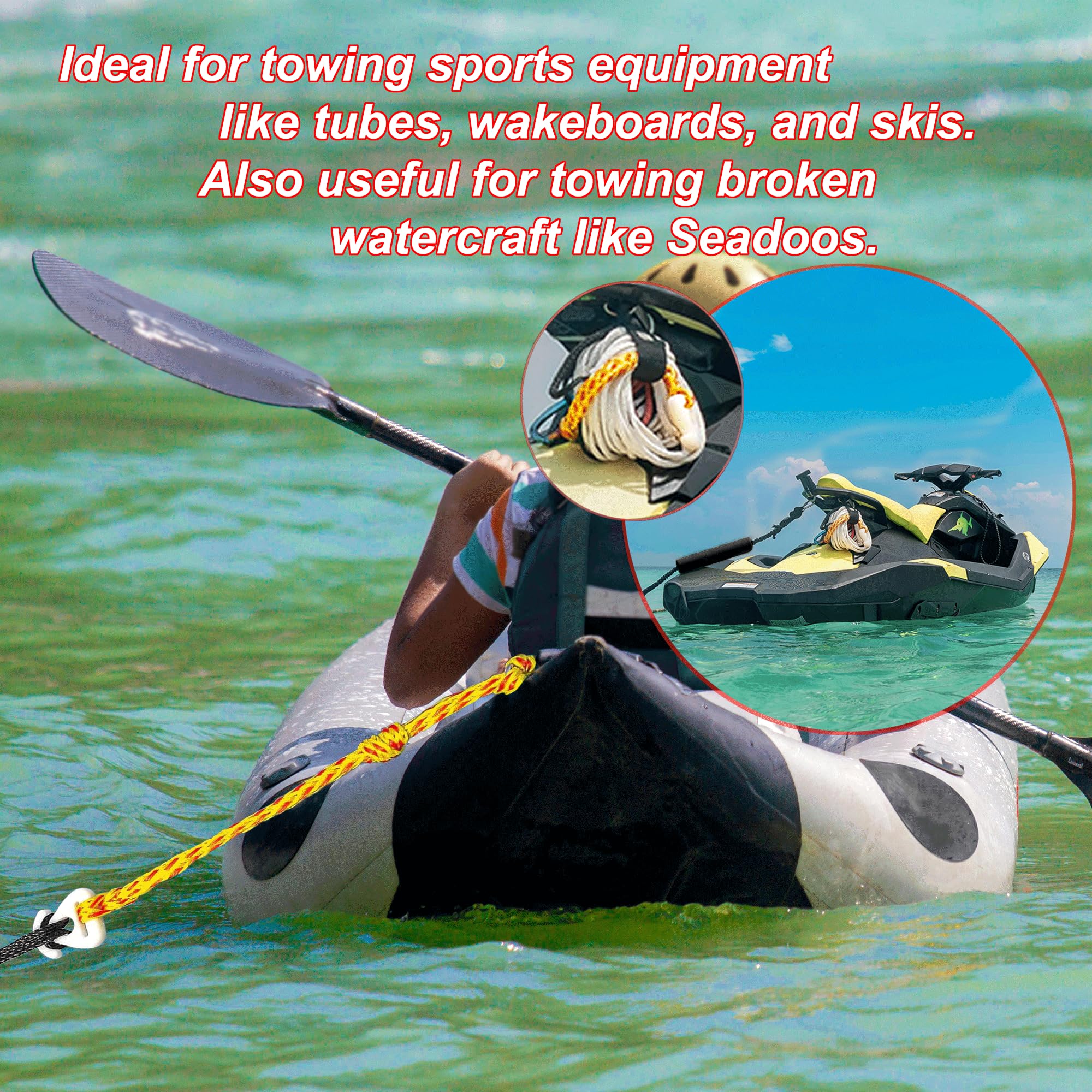 Robuster Schlauchverbinder für Wassersport, Jetski, Skifahren, Wake-Boarding mit Seadoo
