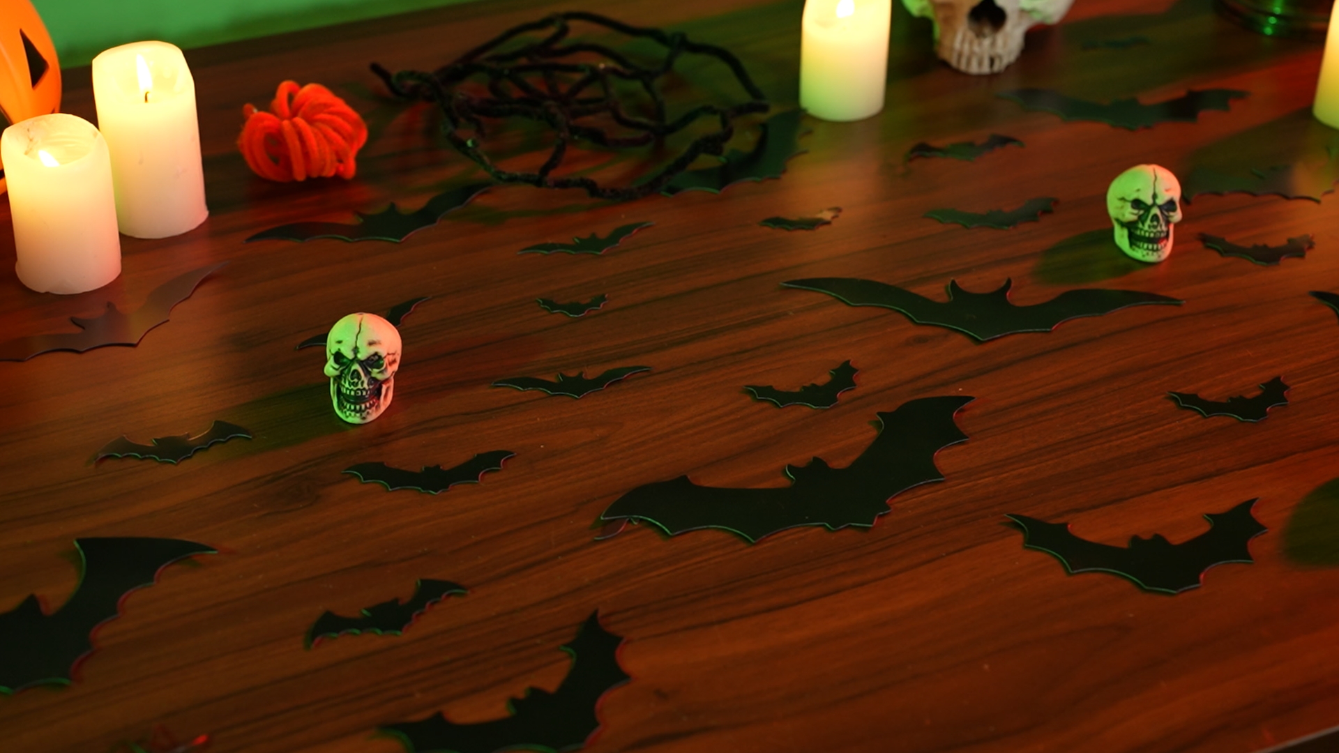 Imanes decorativos de murciélagos Halloween 28 piezas miniatura 7