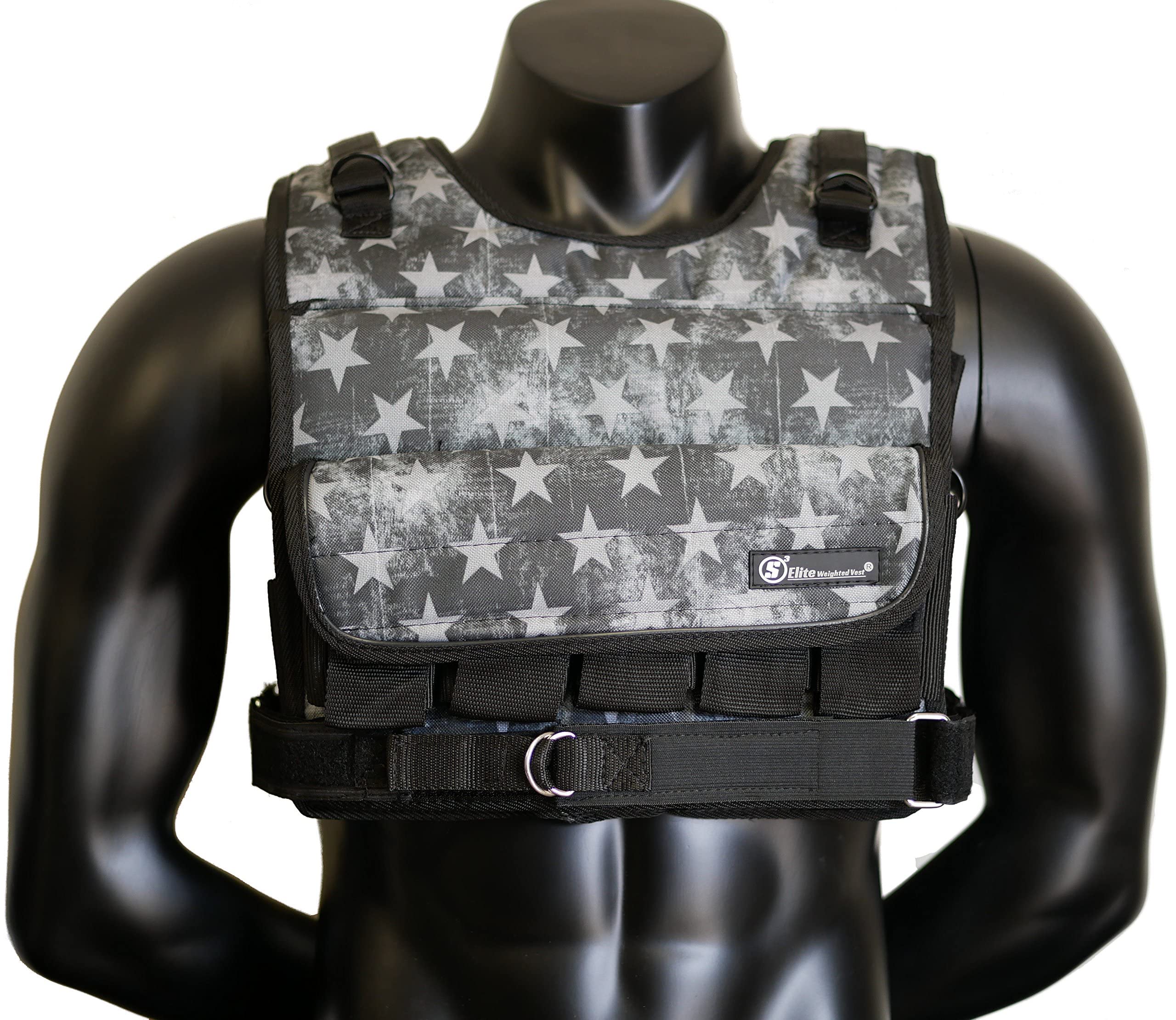 Strength sport systems Weight Vest (Short) - Premium Quality - Best for Cross fit Training - Running - Jogging - Fully Adjustable (S pro Weight Vest)