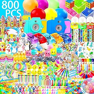 MaXcbd 800 PCS Party Favors for Kids Goodie Bags Stuffers, Treasure Box Prizes for Classroom, Fidget Toys Pack, Bulk Toys, Sensory Toys, Birthday Gift Toys, Pinata Stuffers, Carnival Prizes for Kids
