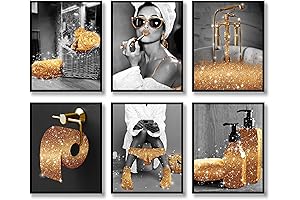 Classy Lady Bathroom Decor: A Touch of Glam for Your Powder Room