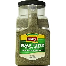 Durkee Black Pepper, Regular Grind, 5-Pound