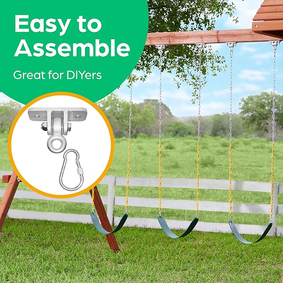 Green 2 Pack Swing and 2 Pack Swing Hanger