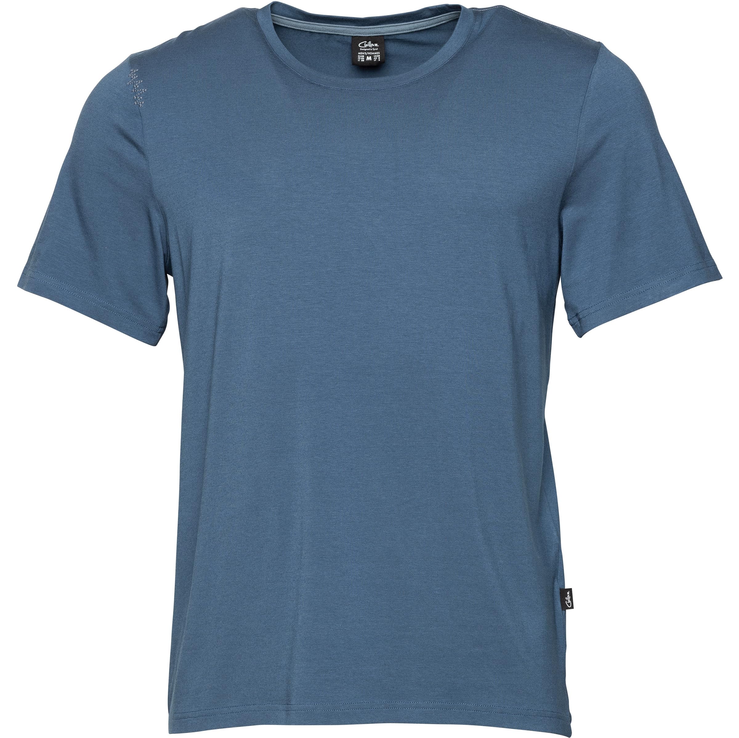 Chillaz Uomo Mountain Logo T-Shirt, blu scuro, M