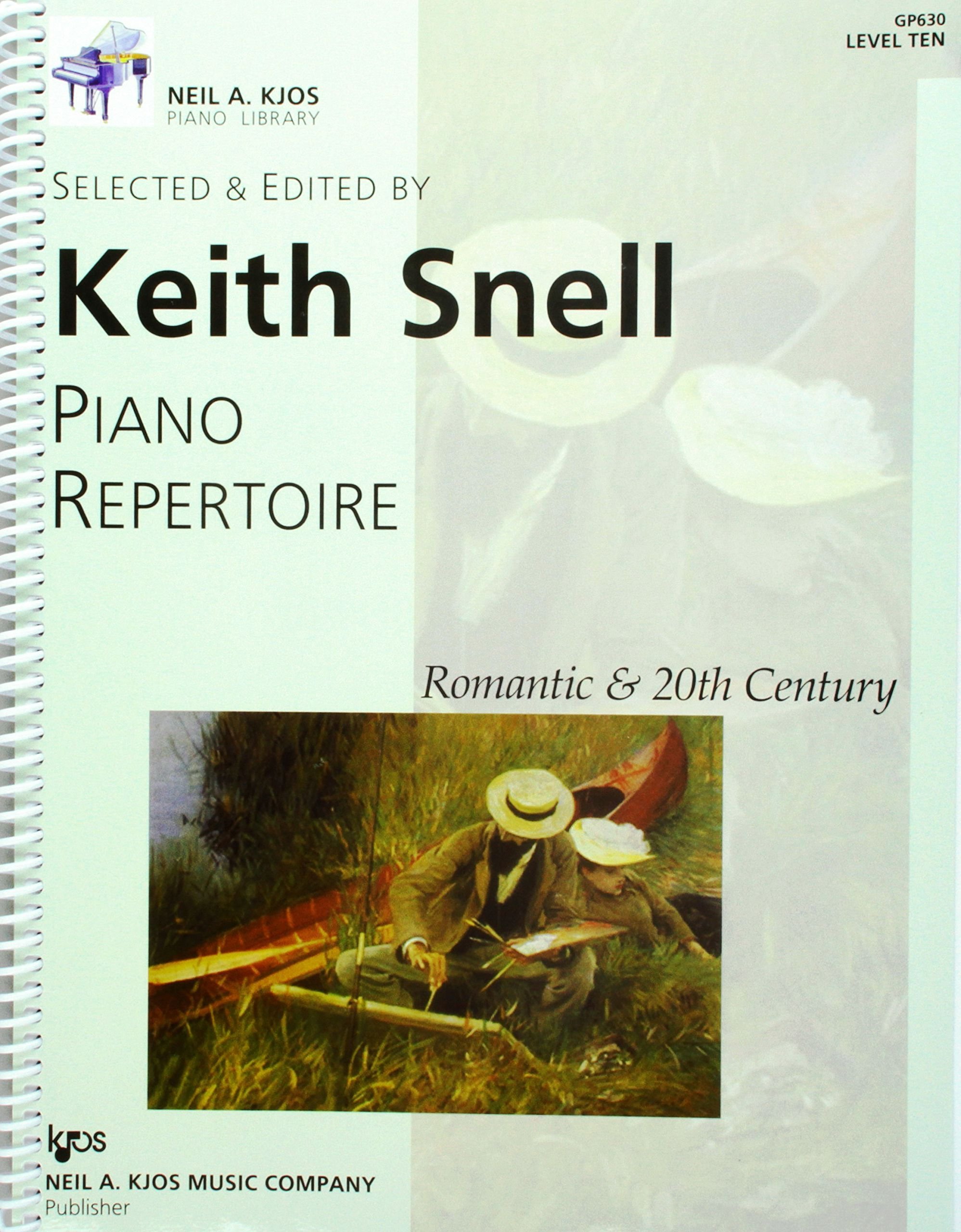 GP630 - Piano Repertoire - Romantic and 20th Century - Level 10