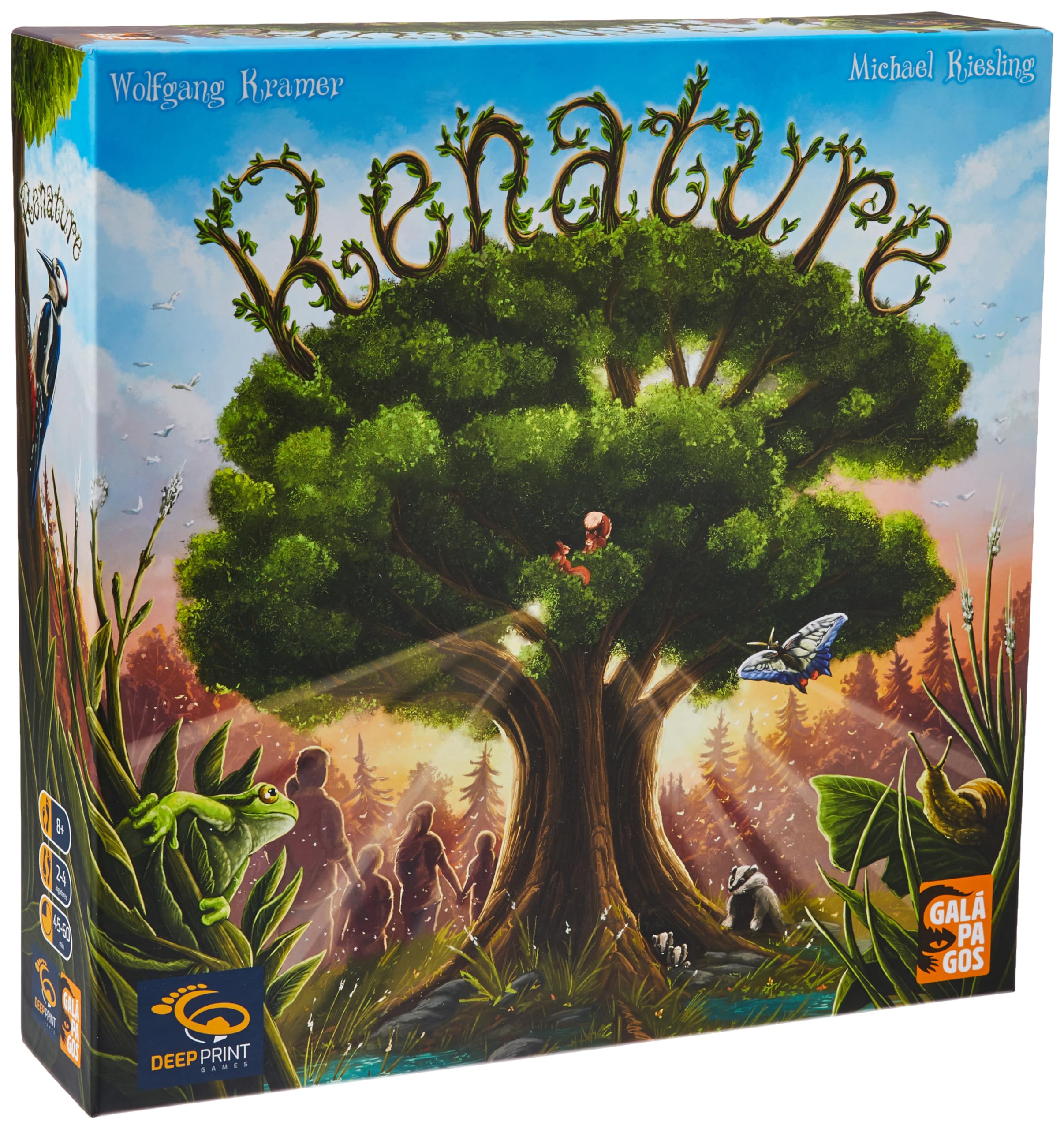 Galápagos, Renature, Jogo de Tabuleiro para amigos, 2-4 jogadores