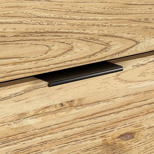 Miniatura 7 de Elegante mesa consola con cajones, mesa de sofá con estante de almacenamiento para entrada, mesa de entrada para sala de estar, dormitorio, muebles