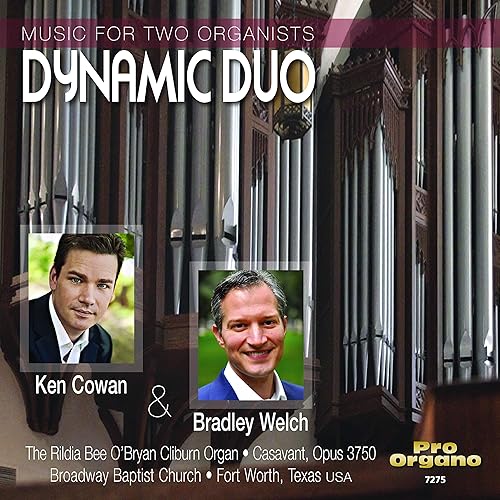 Dúo dinámico música para dos organistas