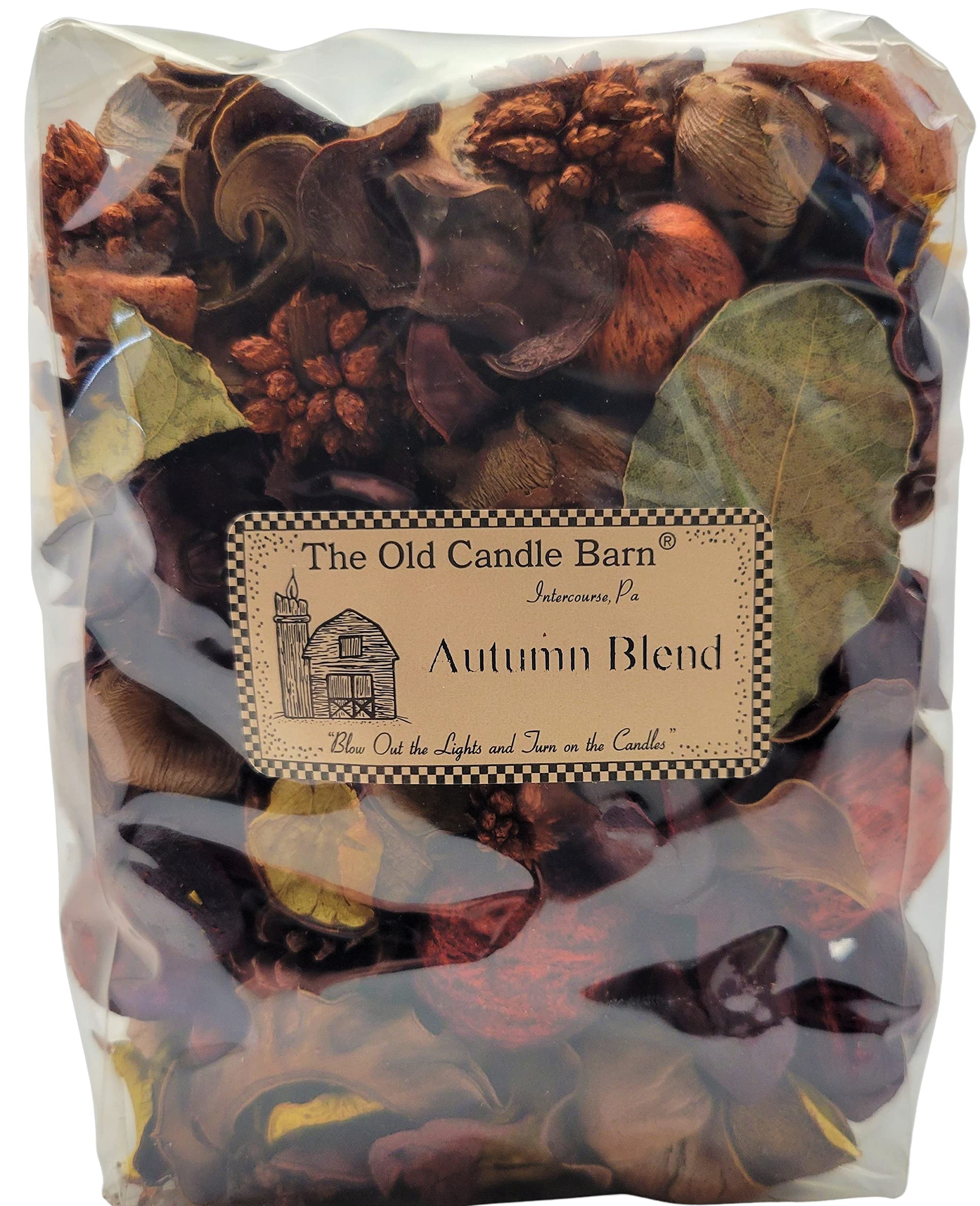 AUTUMN BLEND 4 CUP BAG - PERFECT FALL DECORATION OR BOWL FILLER - BEAUTIFUL AUTUMN SCENT