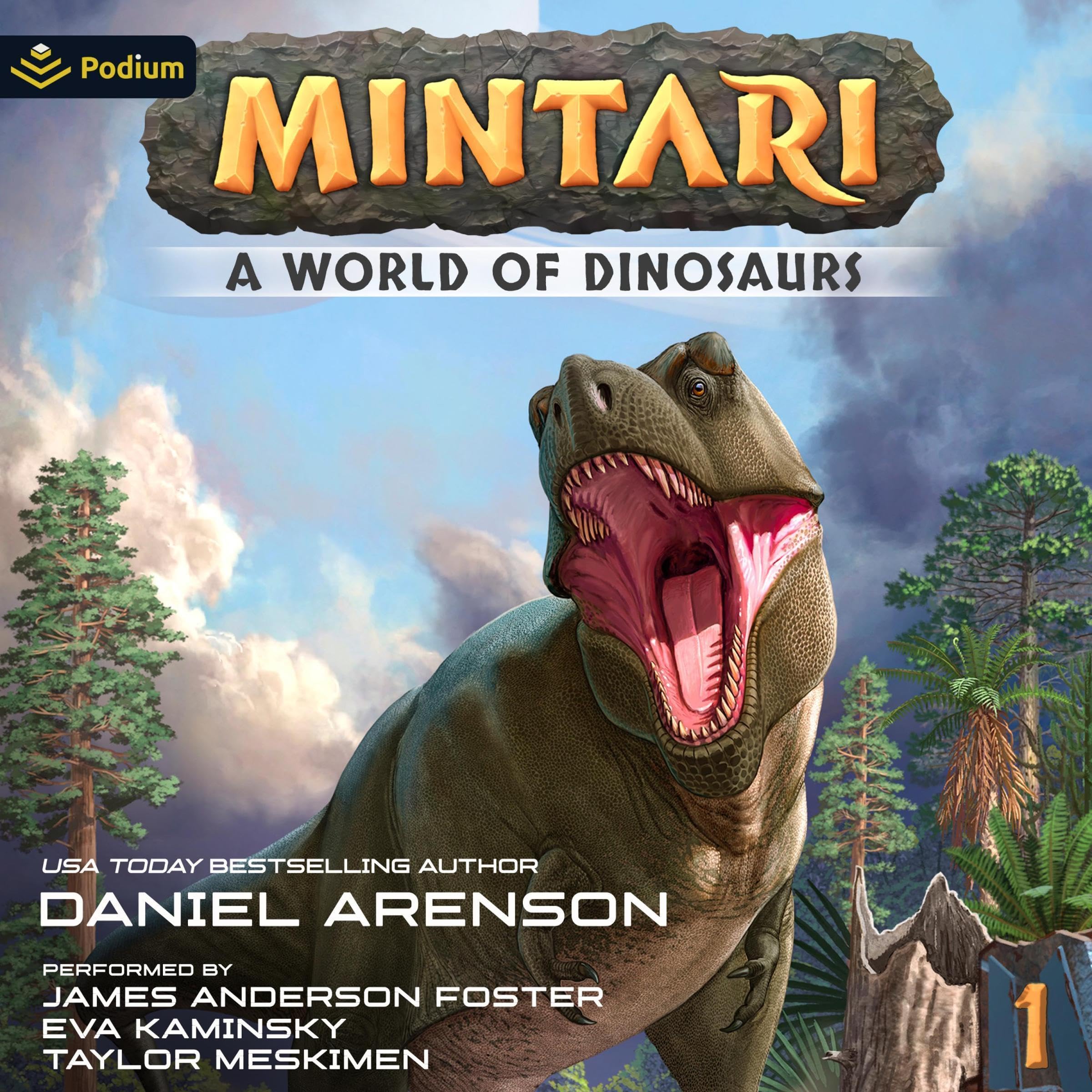 Cover art for A World of Dinosaurs