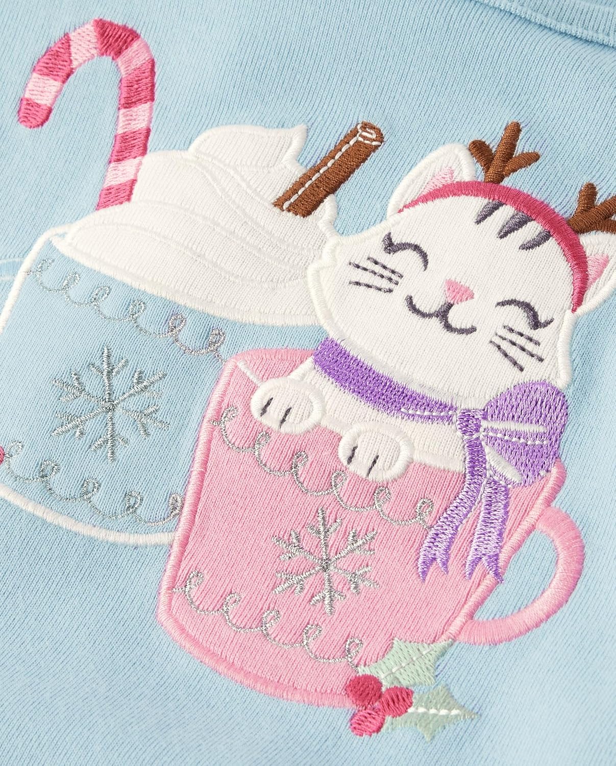 Gymboree Girls and Toddler Embroidered Graphic Long Sleeve T-Shirts - Image 2