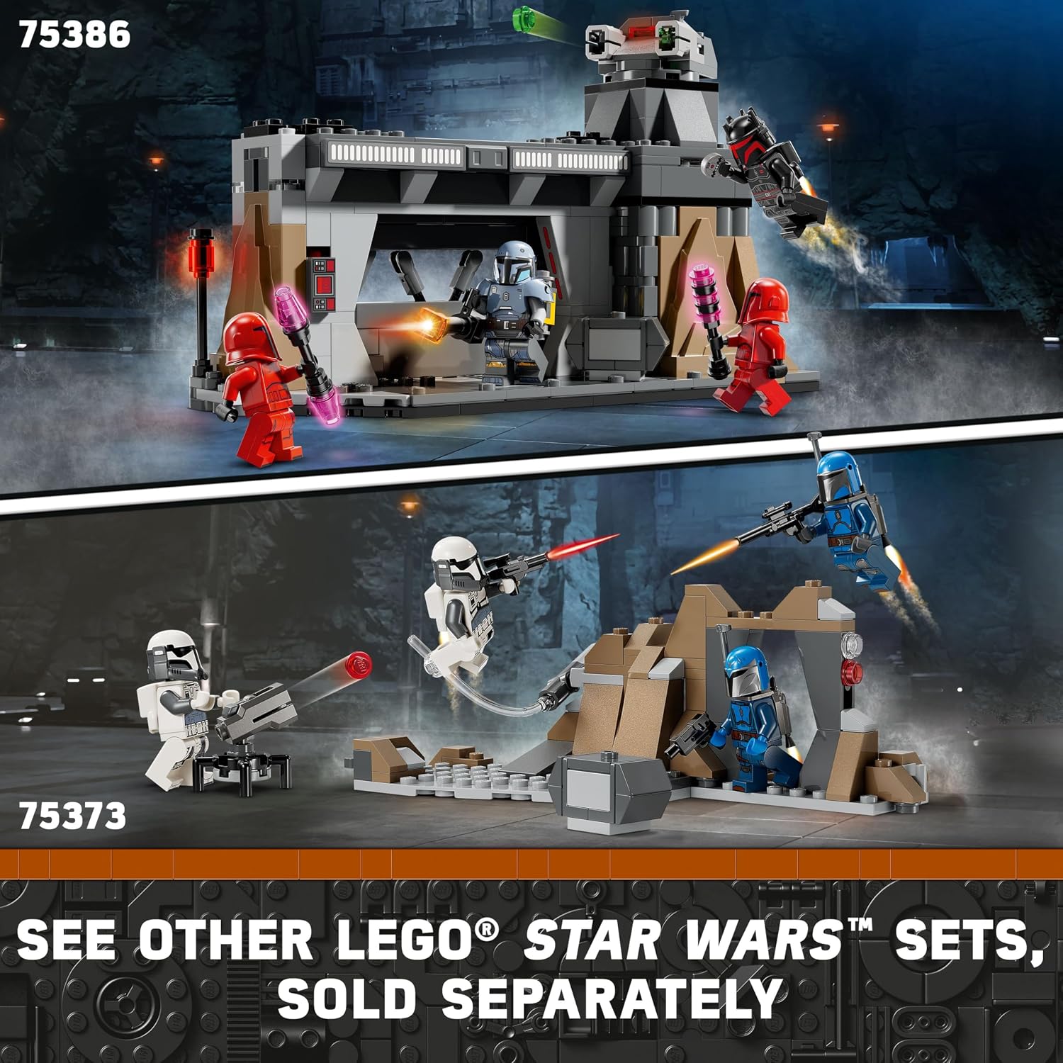 LEGO Star Wars Paz Vizsla & Moff Gideon Battle Set - Image 6