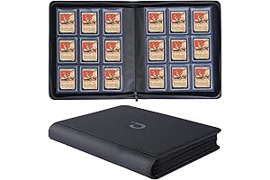 DACCKIT Toploader Binder - 9 Pocket Top Loaders for 3 x 4" Sports Cards