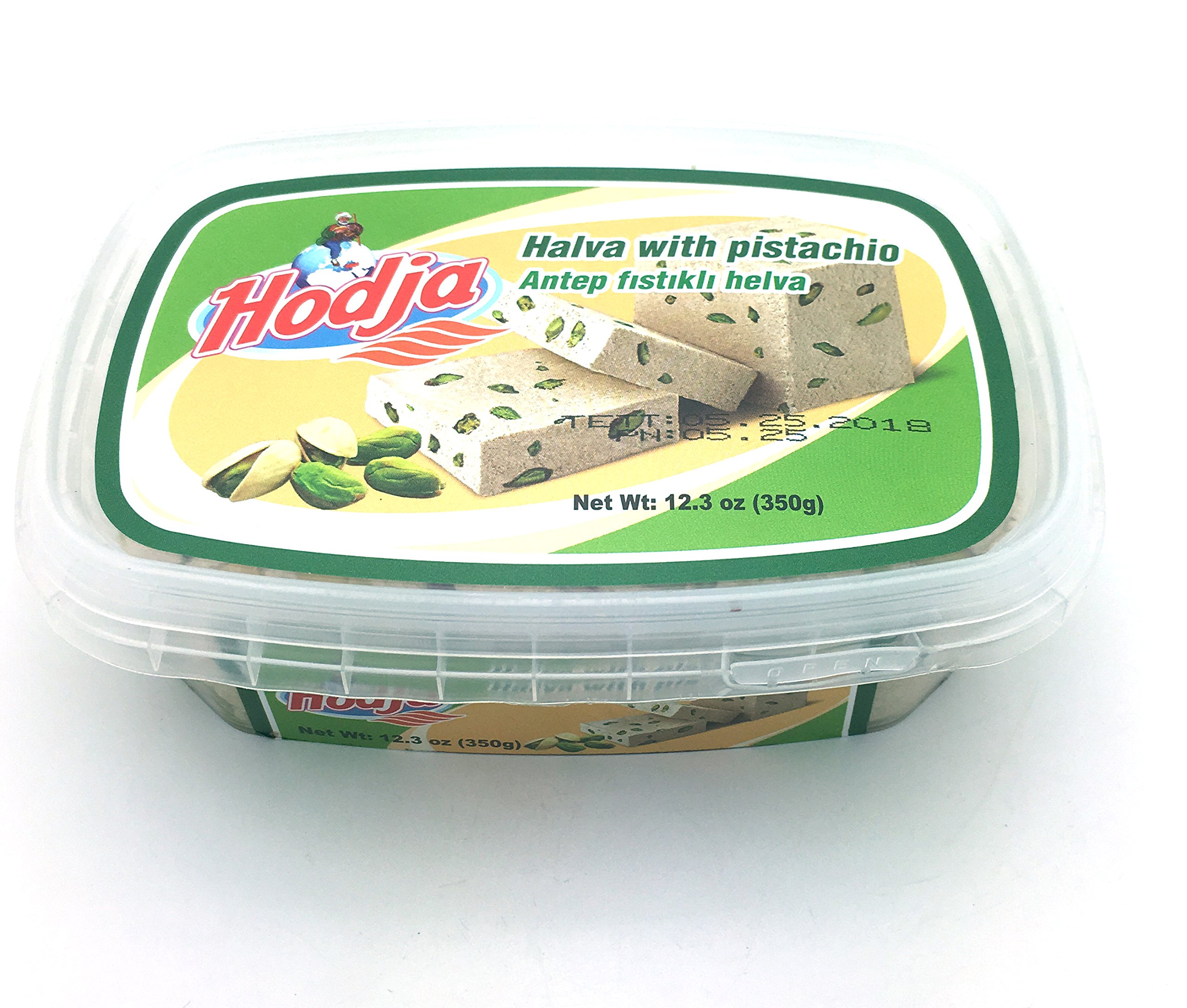 Amazon.com : Hodja Halva, Halva with Pistachio, 12.3-Ounce (Pack