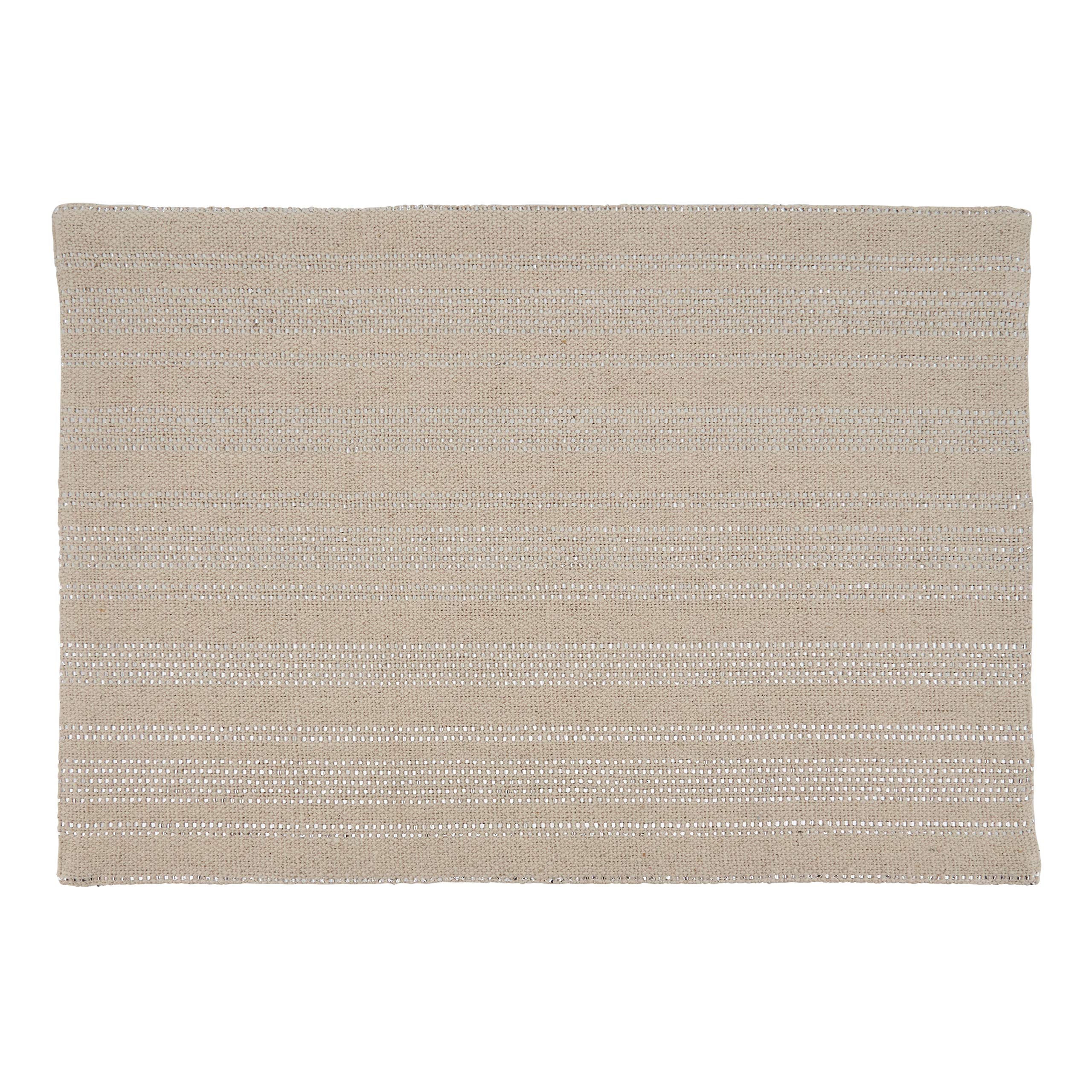 Shimmer Line Design Placemats (Set of 4)