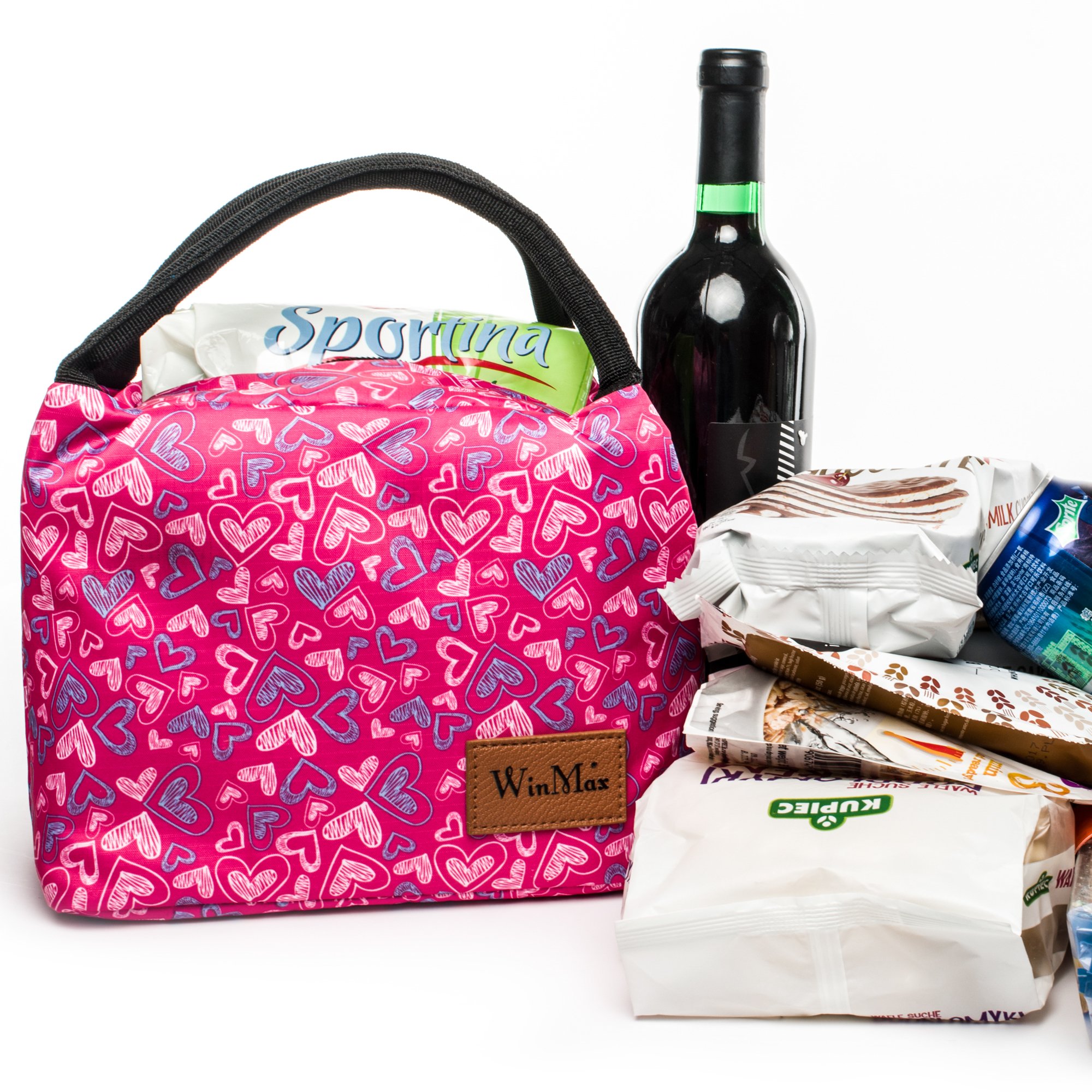 Borsa Pranzo Termica Per Bambini - Design Unicorno O Dinosauro, Isolata, 27x12x21 Cm - Foto 6