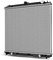 Vista 14 de DWVO Radiador Completo Compatible con Frontier 2.4L 1998-2015, Compatible con Frontier 3.3L 1999-2004, Compatible con Xterra 2.4L 3.3L 2000-2004