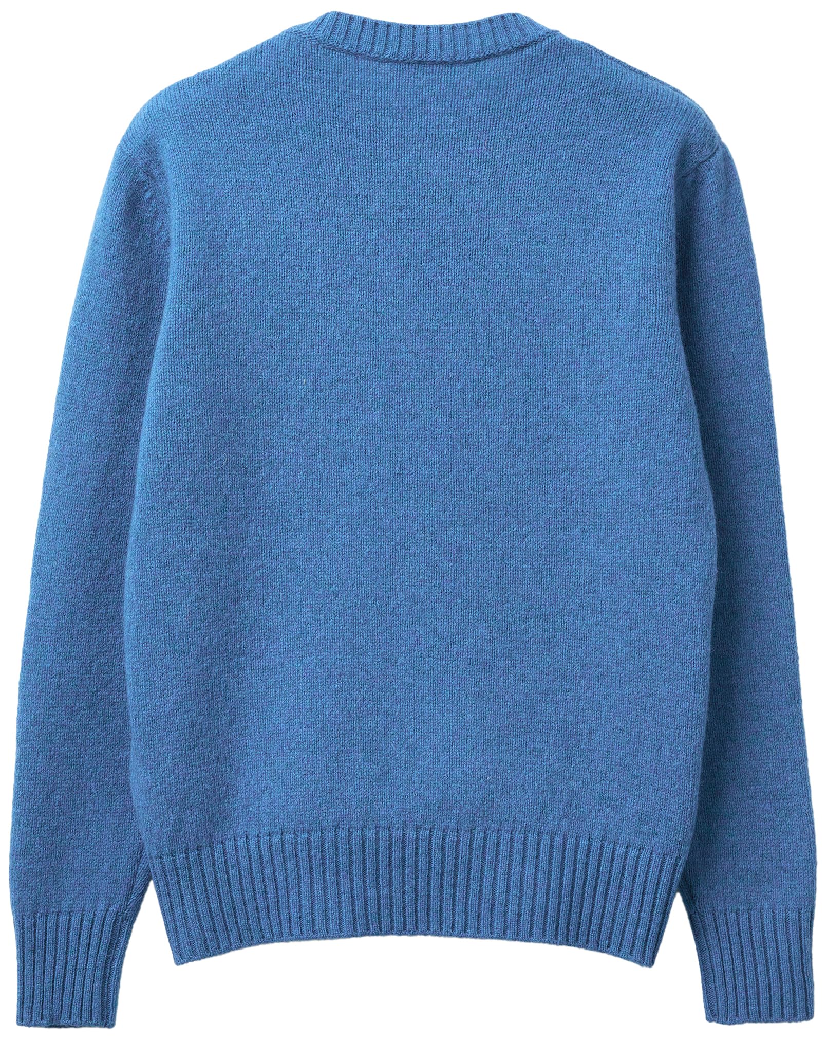 United Colors of Benetton Maglia G/C M/L 103ME1N23 Maglione, Blu, M Donna